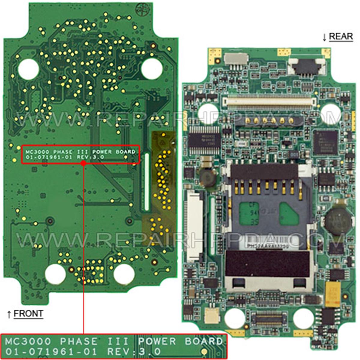 MC3000 MONO MAIN PCB