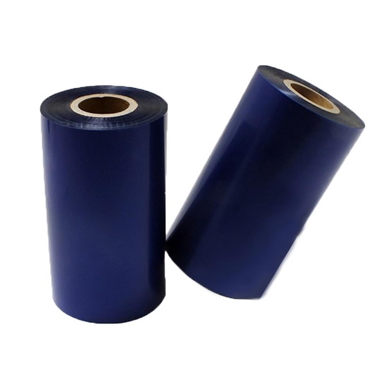 110MMX250MT MAVİ WAX RIBBON OUT