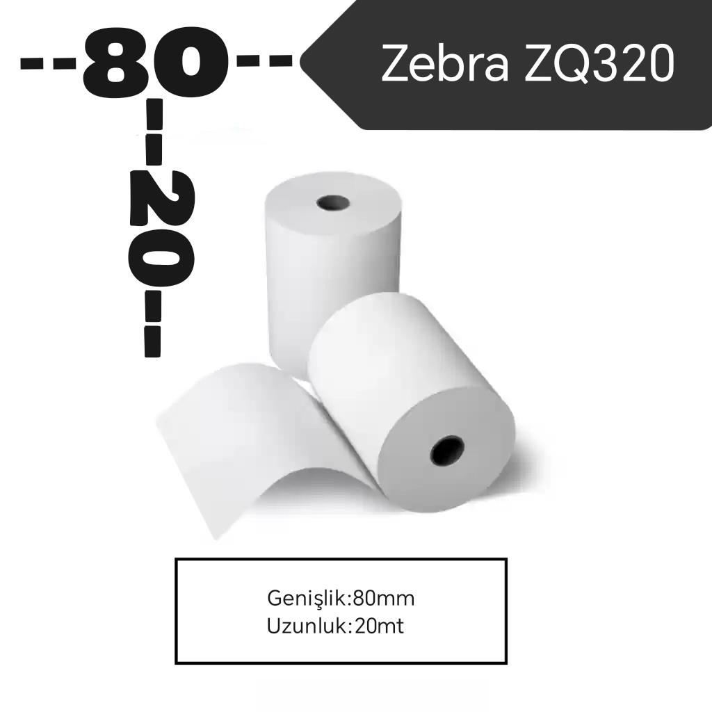 80mmx20mt Termal Rulo ZQ320
