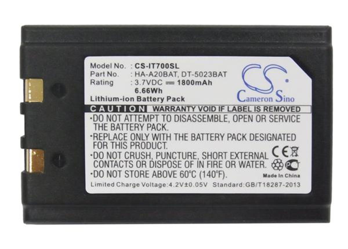BATTERY; 1X,3.7V 1800 mAh Li-ion PPT88XX