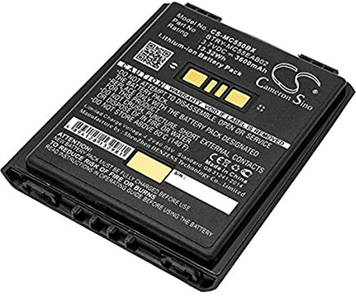 BATTERY FOR MC55XX; 3600MAH LI-ION