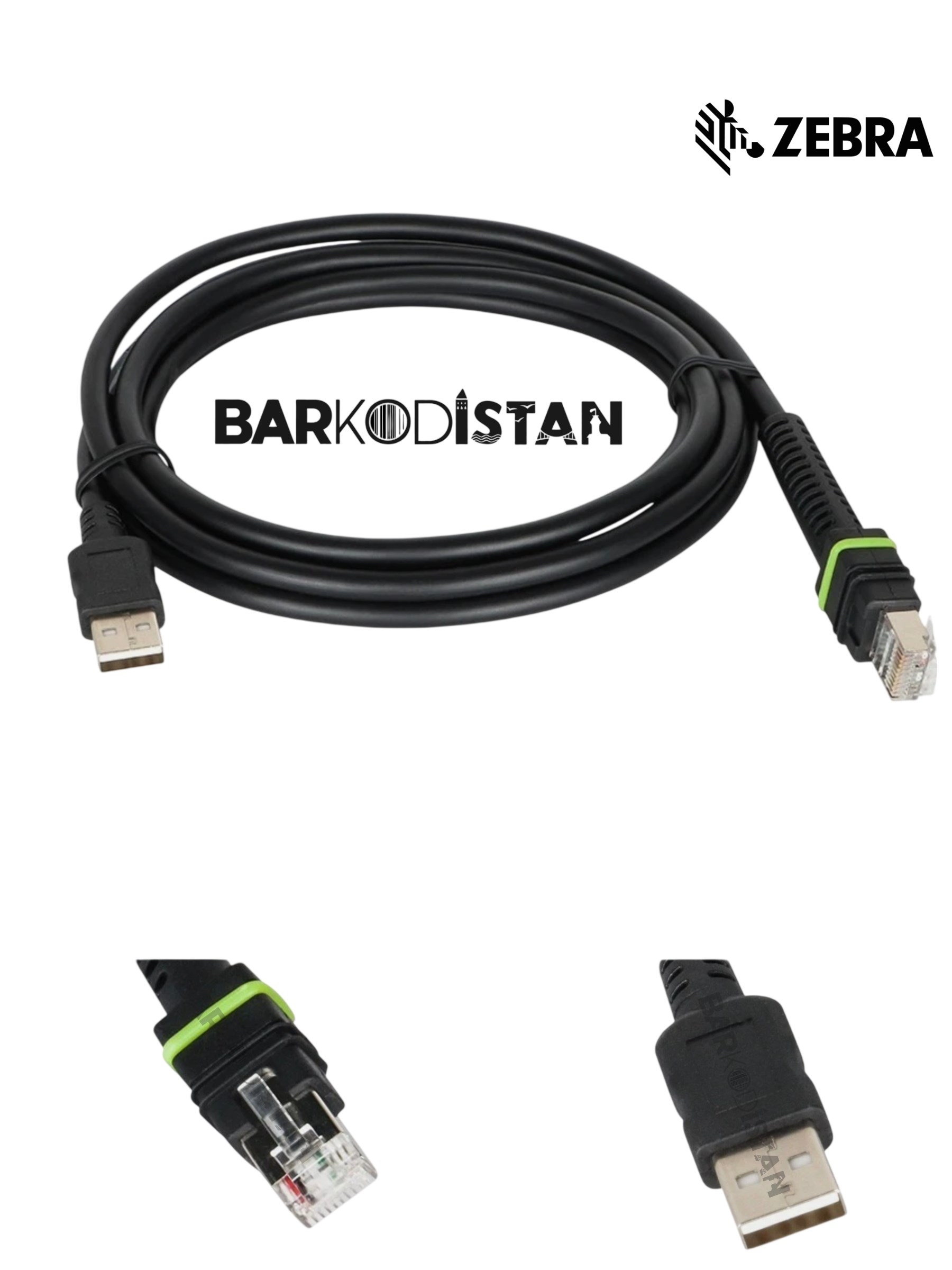 CBA-U46-S07ZAR ZEBRA DS3608-DS3678 USB İLETİŞİM KABLOSU