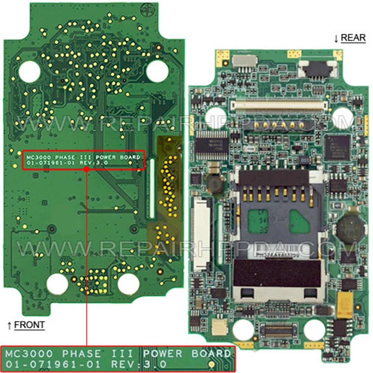 MC3000 MONO MAIN PCB