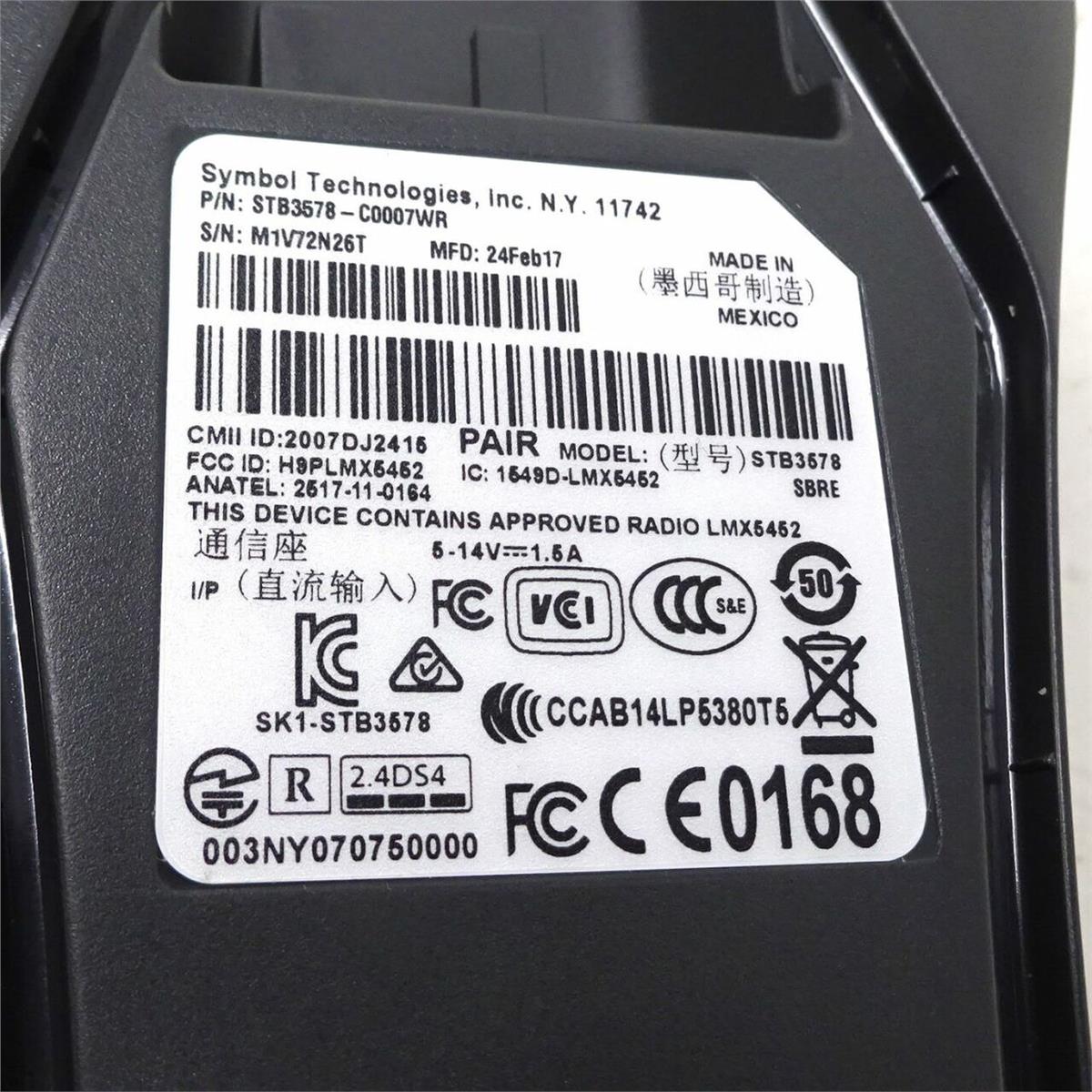 MOTOROLA STB3578 CRADLE Radio/Charging