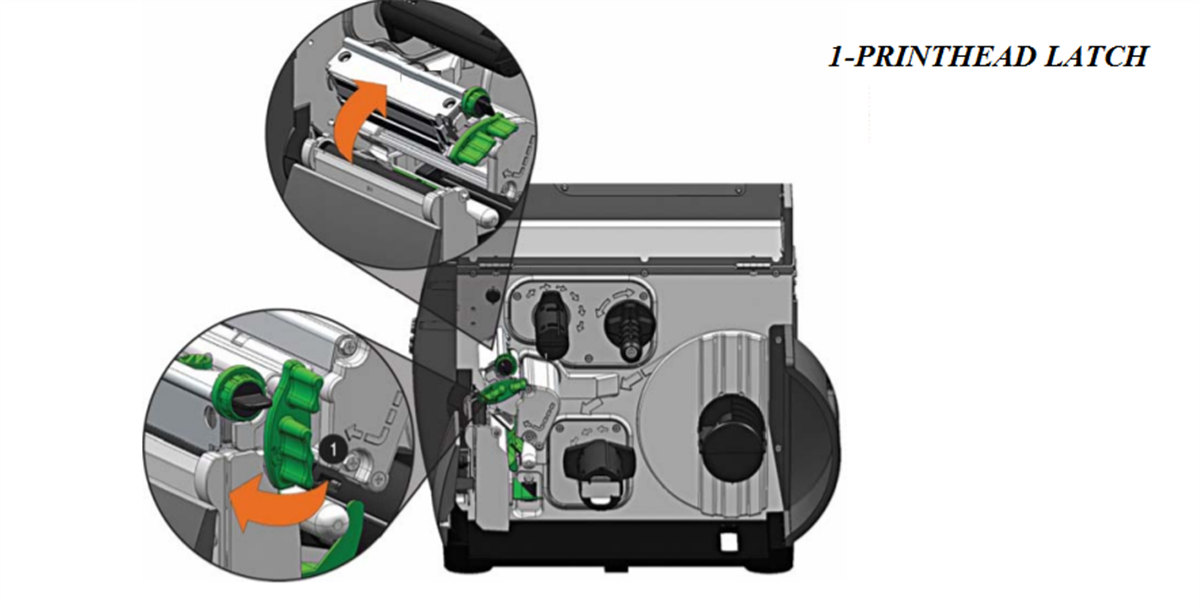 PRINTHEAD LATCH I CLASS                            