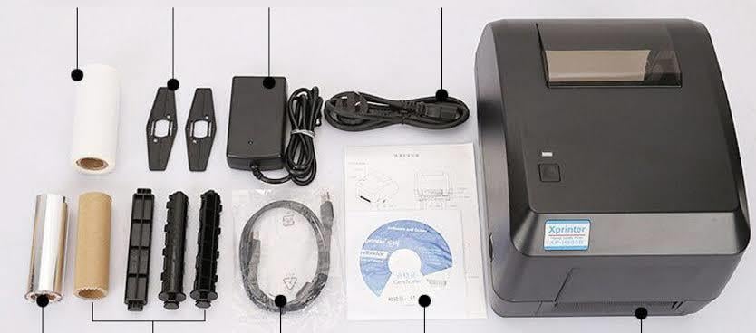 XPRINTER XP-H500B-TT Barkod Yazıcı Termal Transfer 203Dpi Usb/Seri/Eth Port