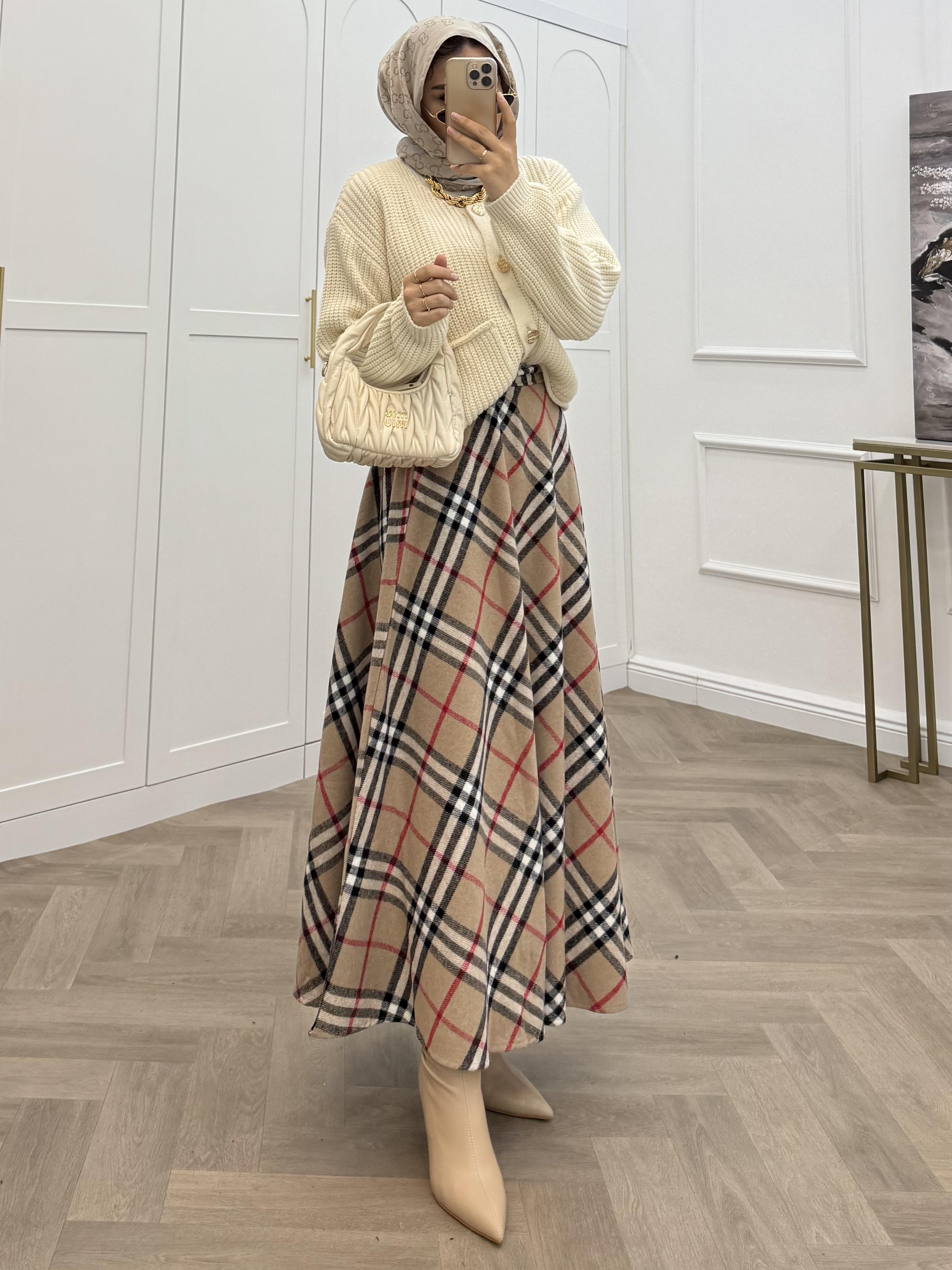 EKOSE KAŞE ETEK BEJ