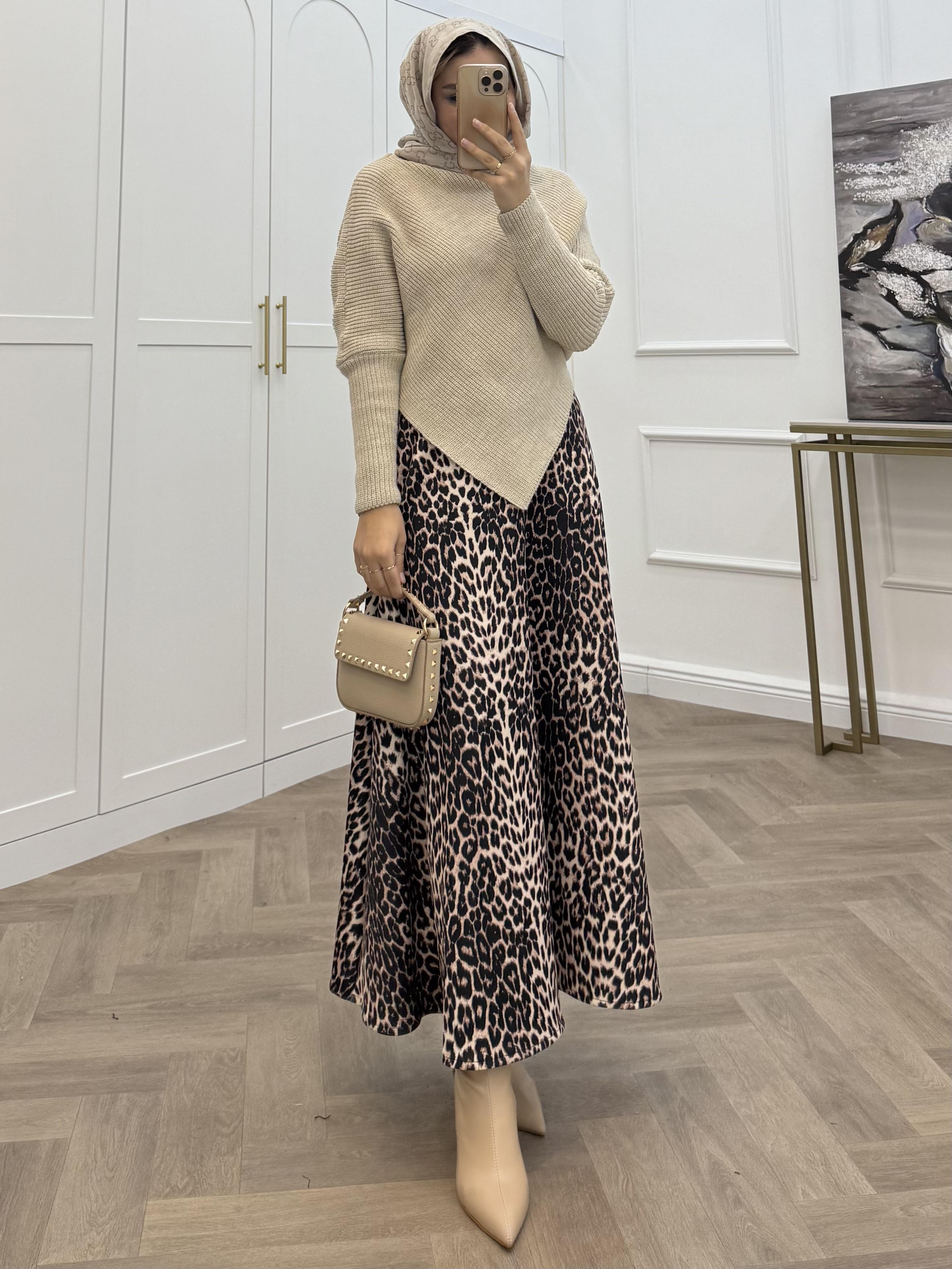 LEOPAR SCUBA ETEK KAHVE