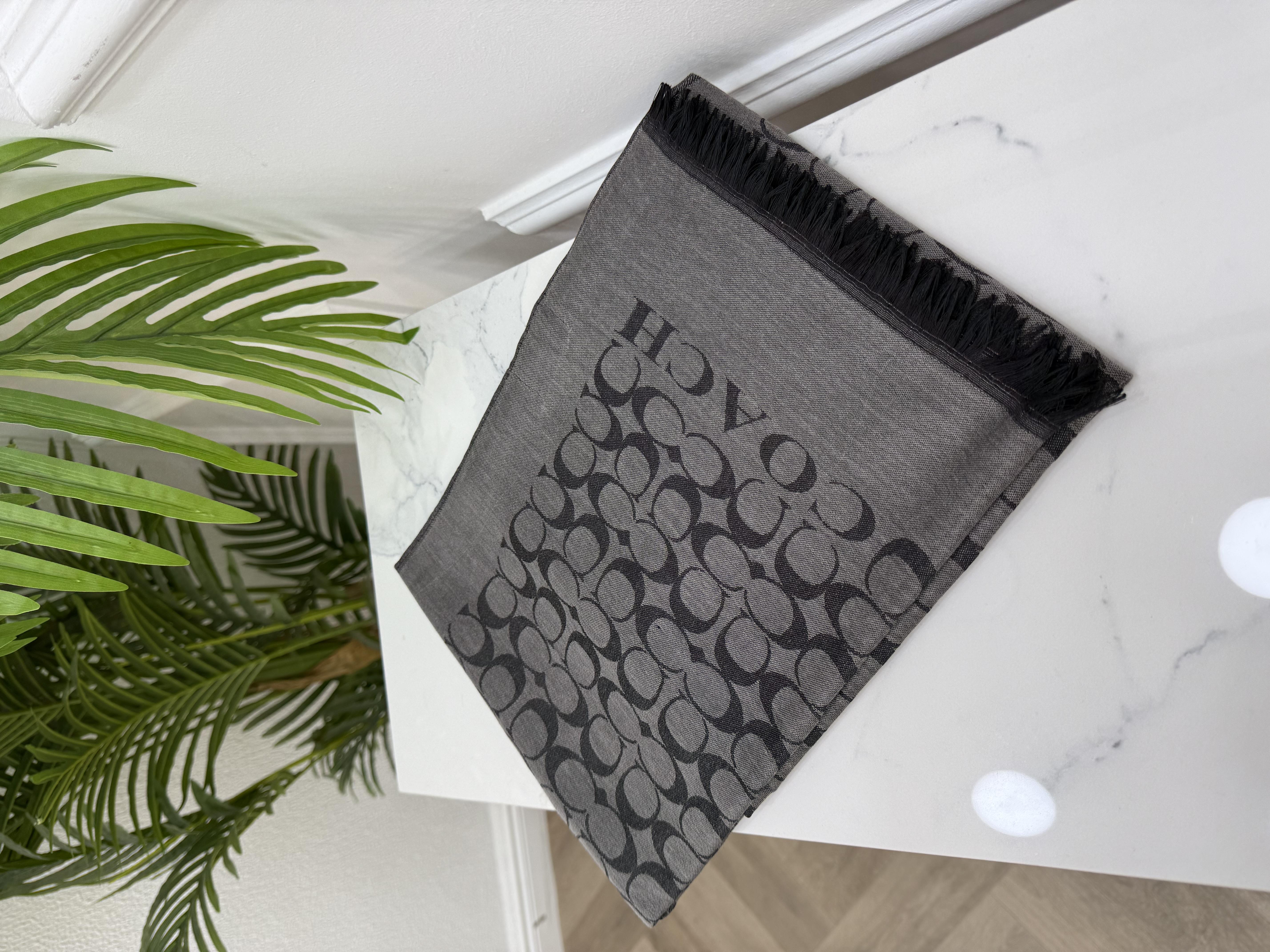 MARKA MUADİL COA ŞAL KOYU GRİ