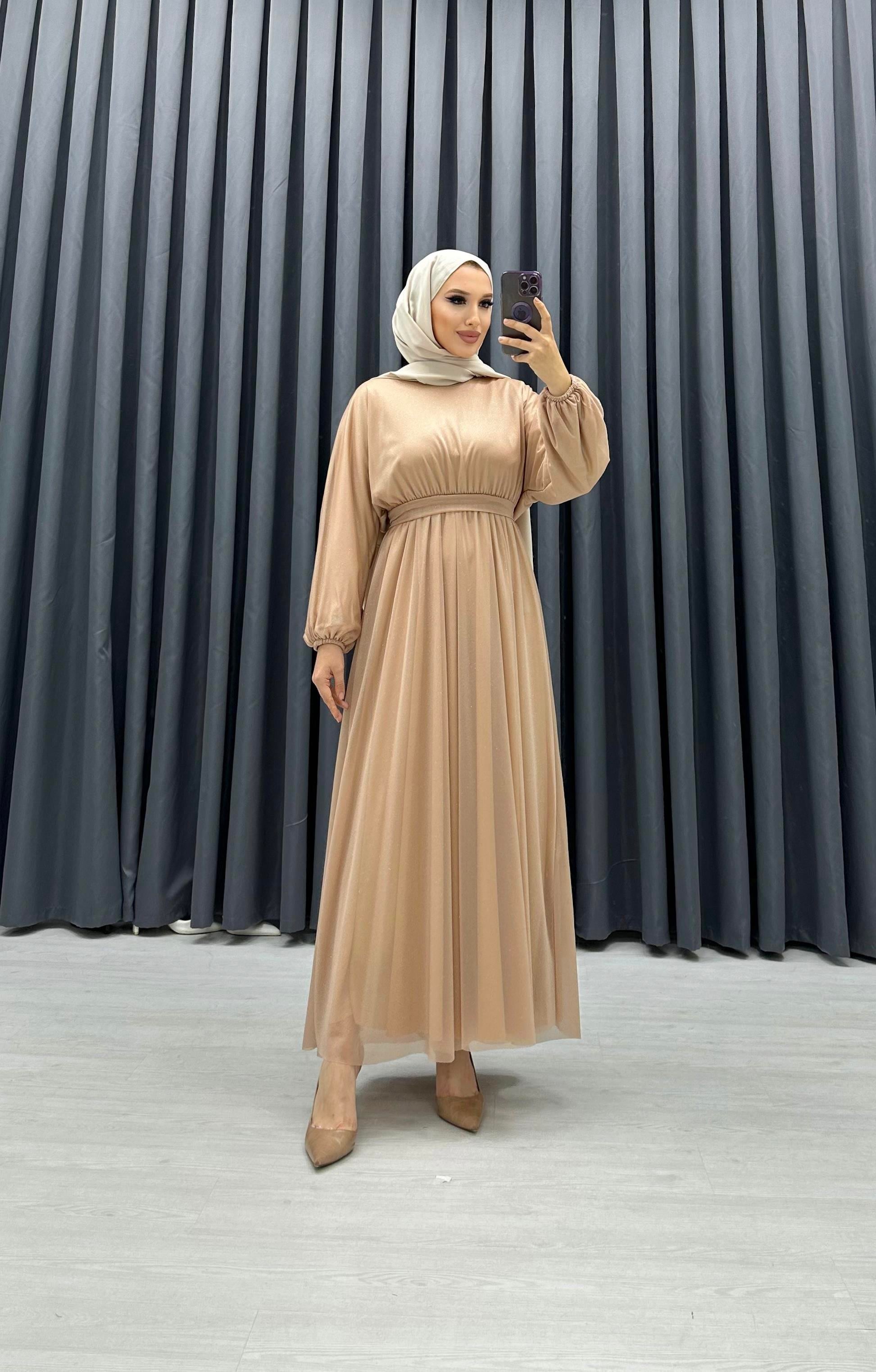 SİMLİ TÜL ELBİSE YAVRUAĞZI