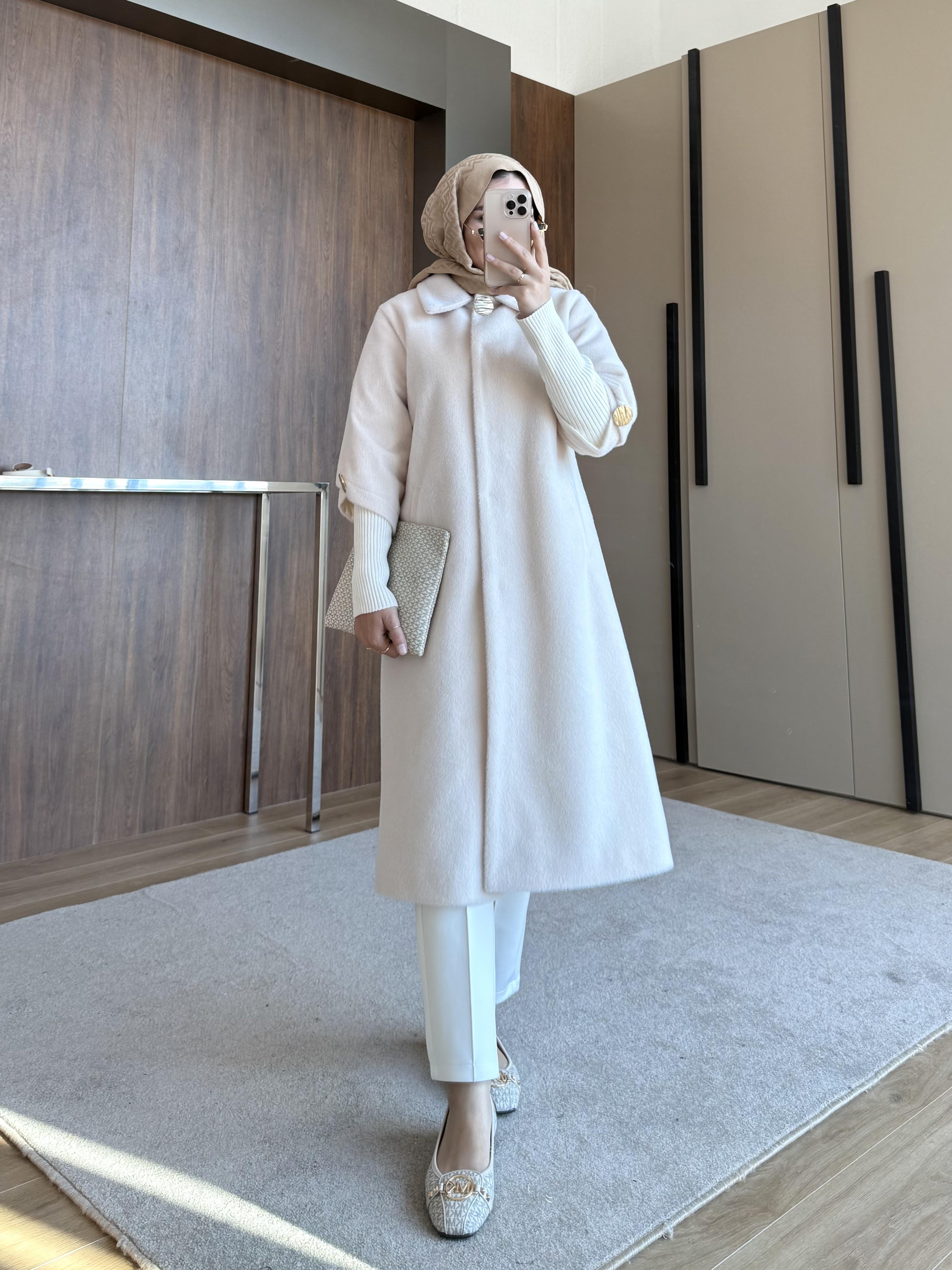 TRİKO KOL TAY TÜYÜ KÜRK EKRU