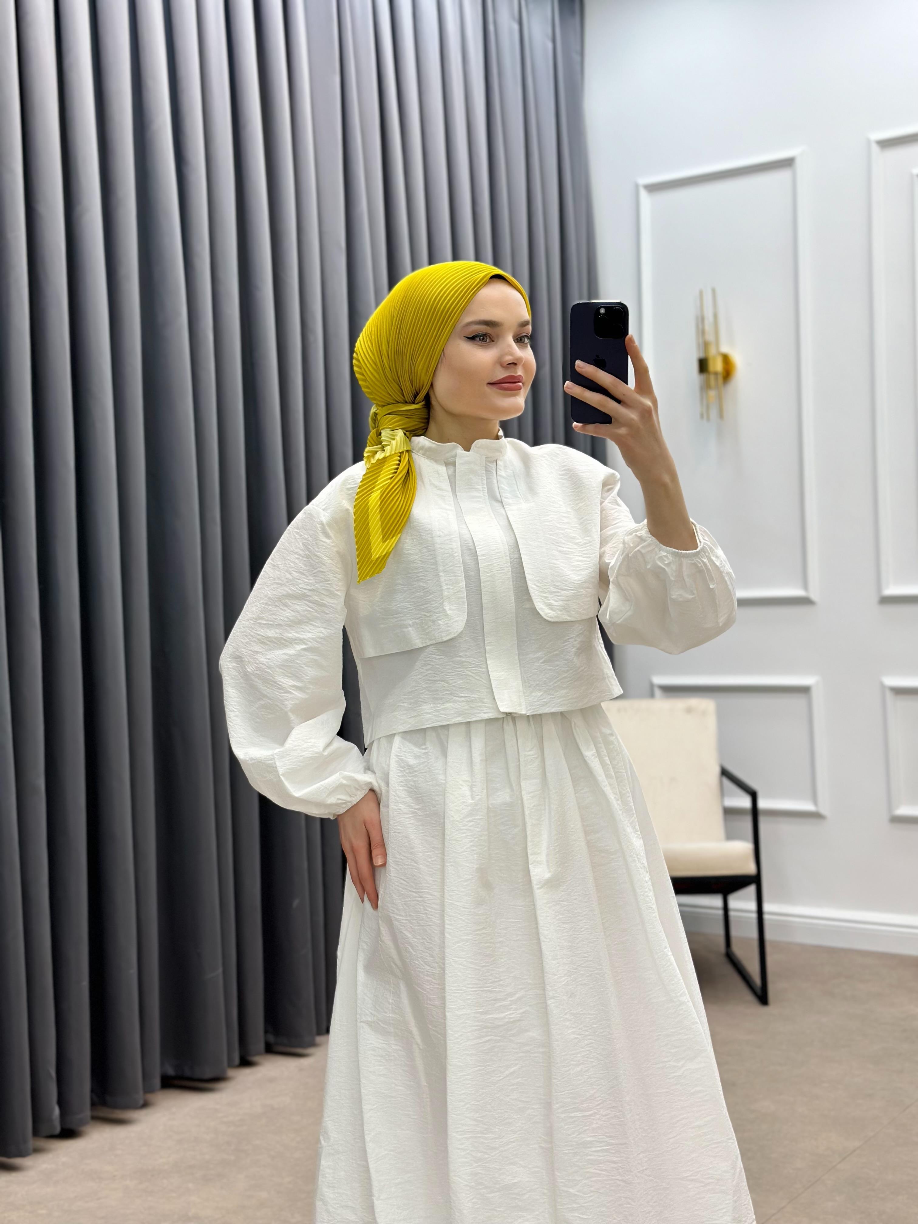 BALON ETEKLİ PARAŞÜT TAKIM BEYAZ