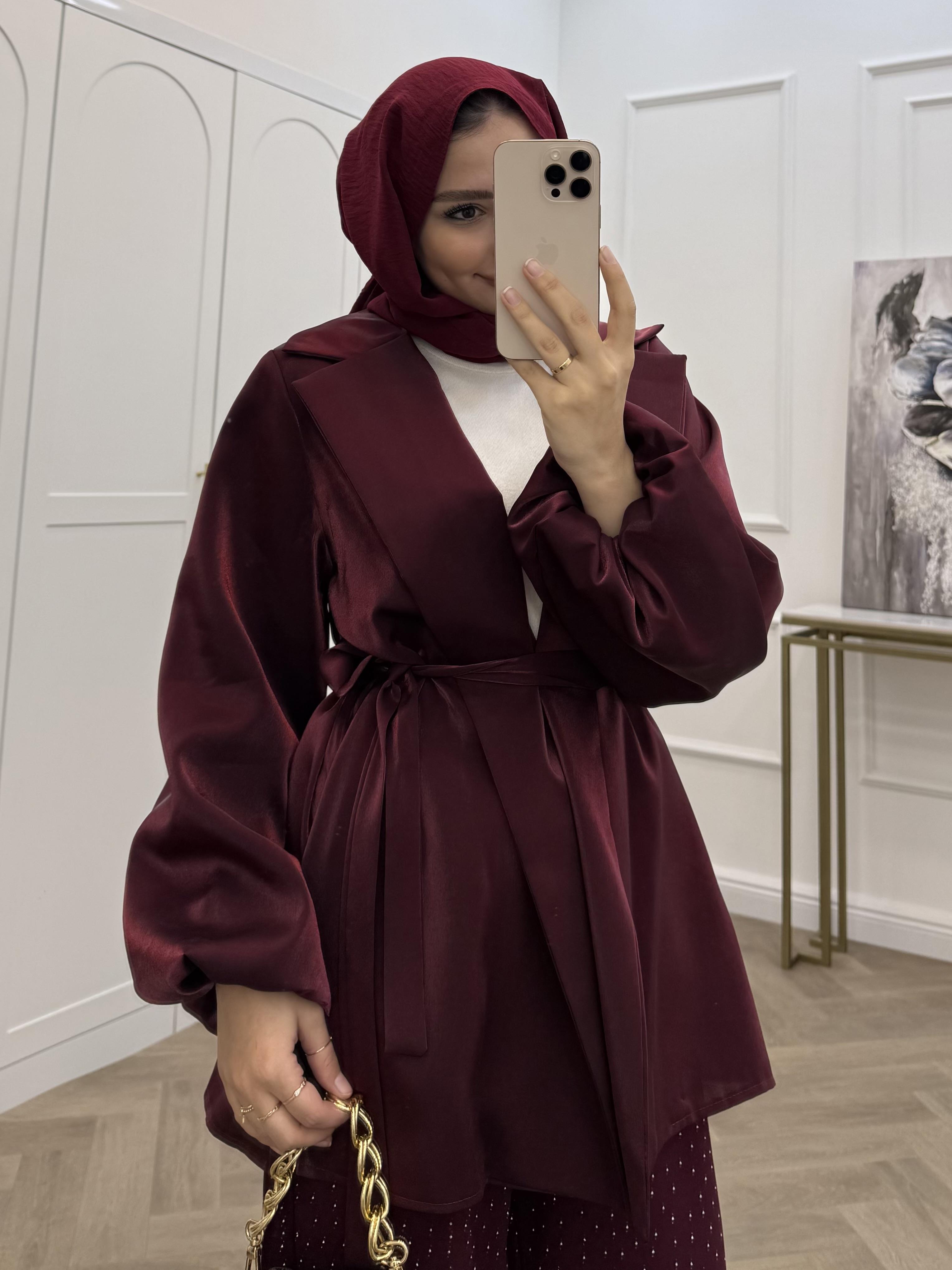 BALON KOL ORGANZE CEKET BORDO