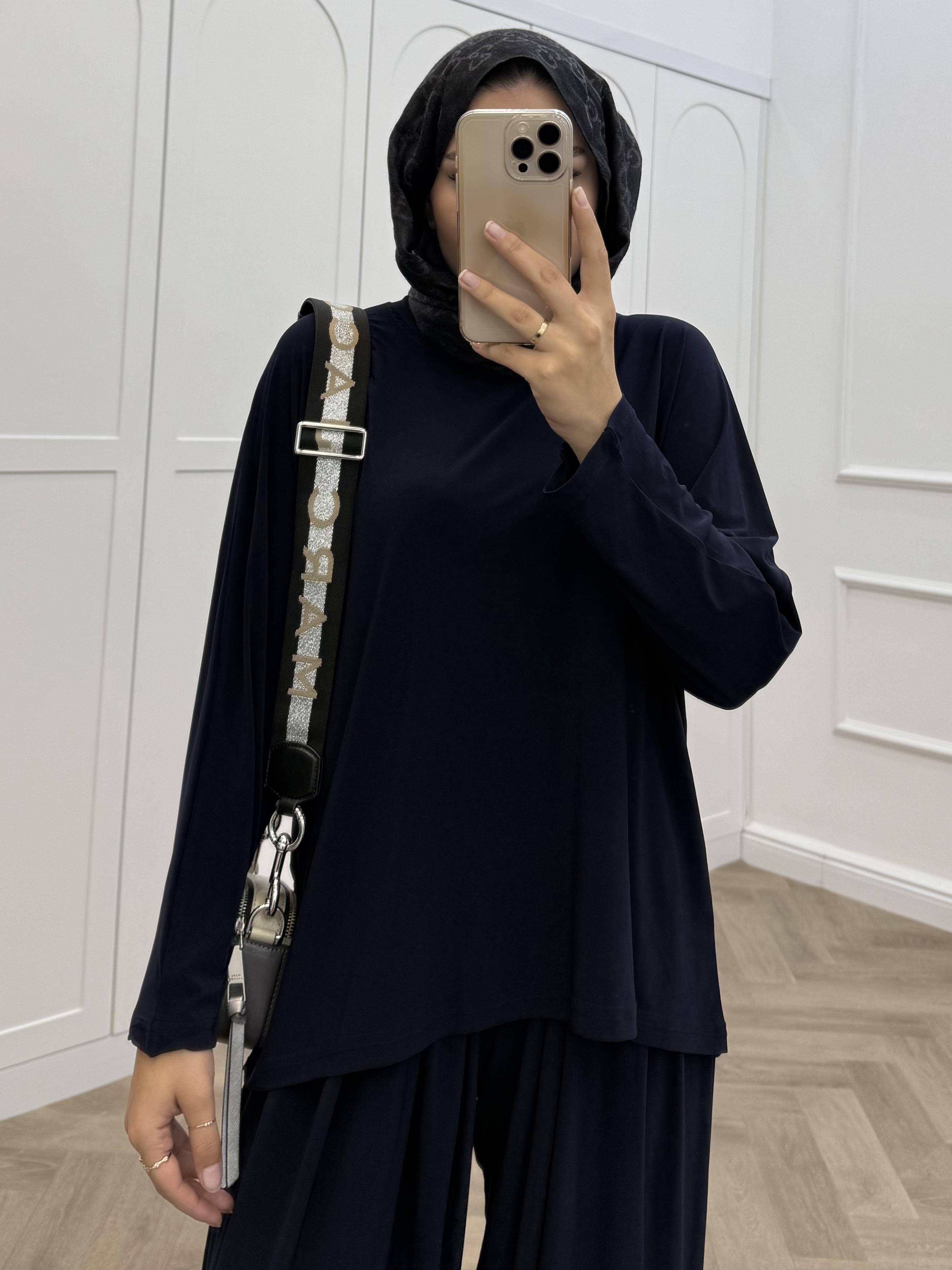 BASİC PANTOLONLU SANDY TAKIM LACİVERT