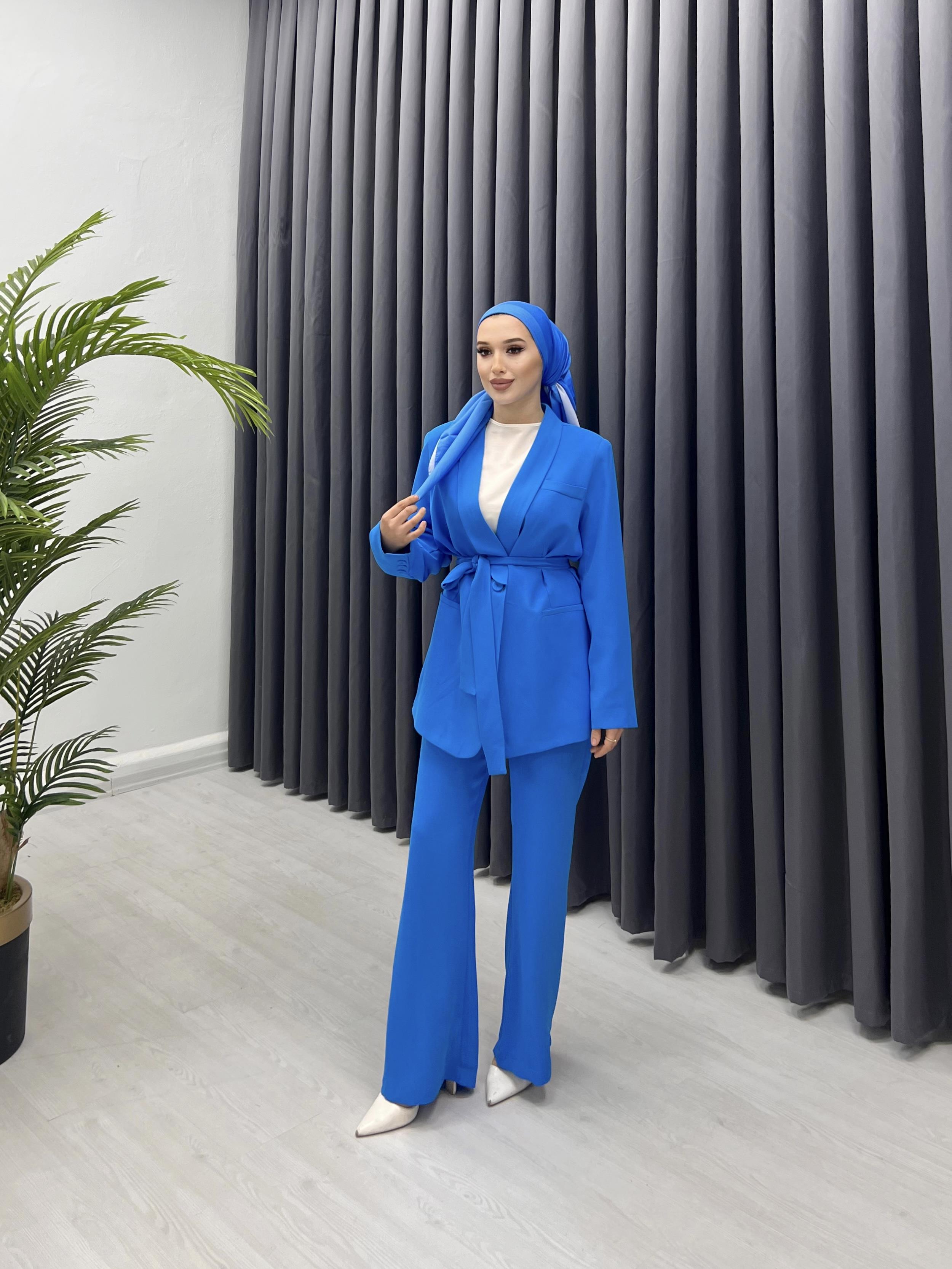 BLAZER CEKET TAKIM MAVİ