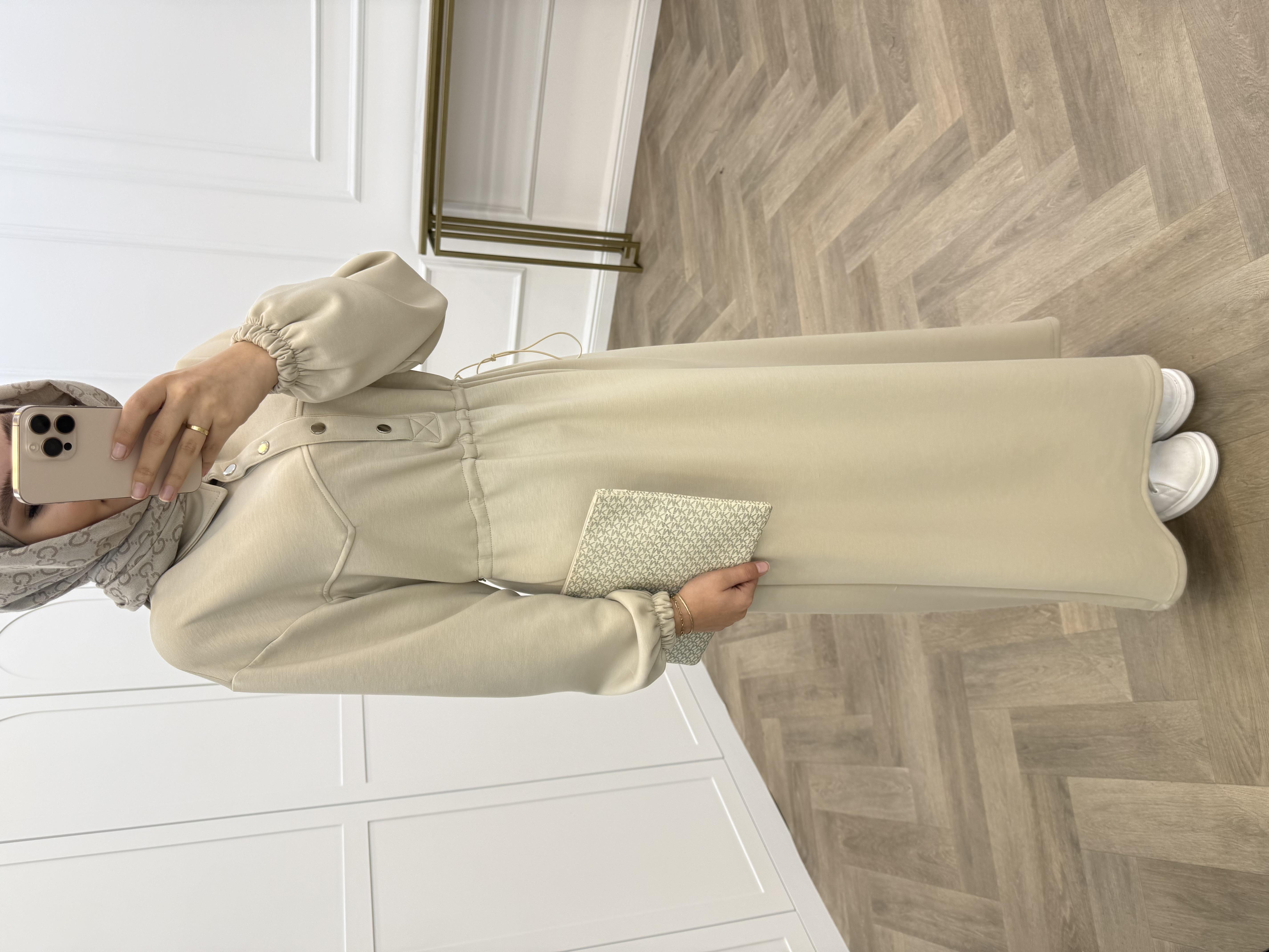 ÇITÇIT DÜĞMELİ OYSHO ELBİSE TAŞ