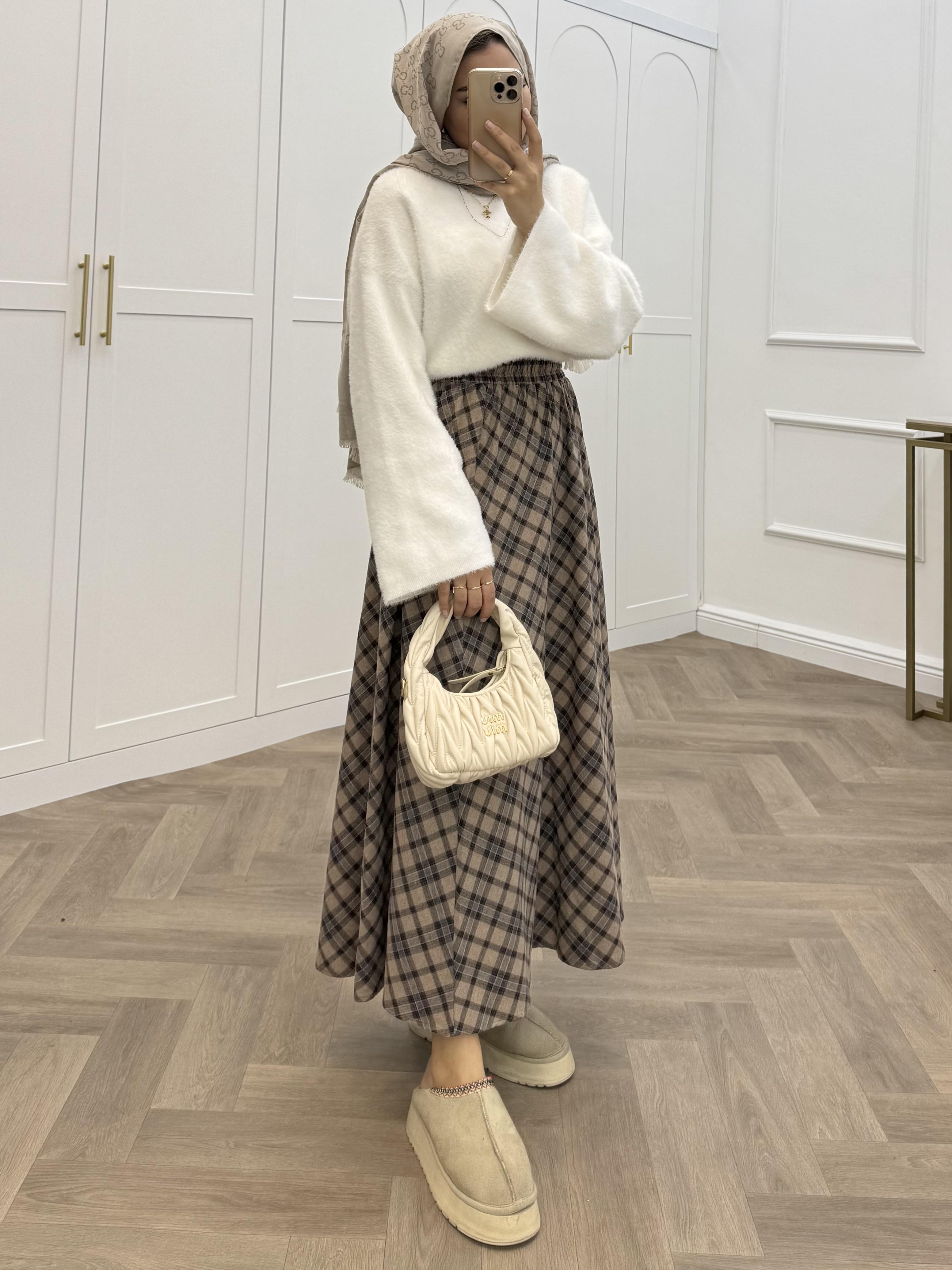 EKOSE KAŞE ETEK BEJ