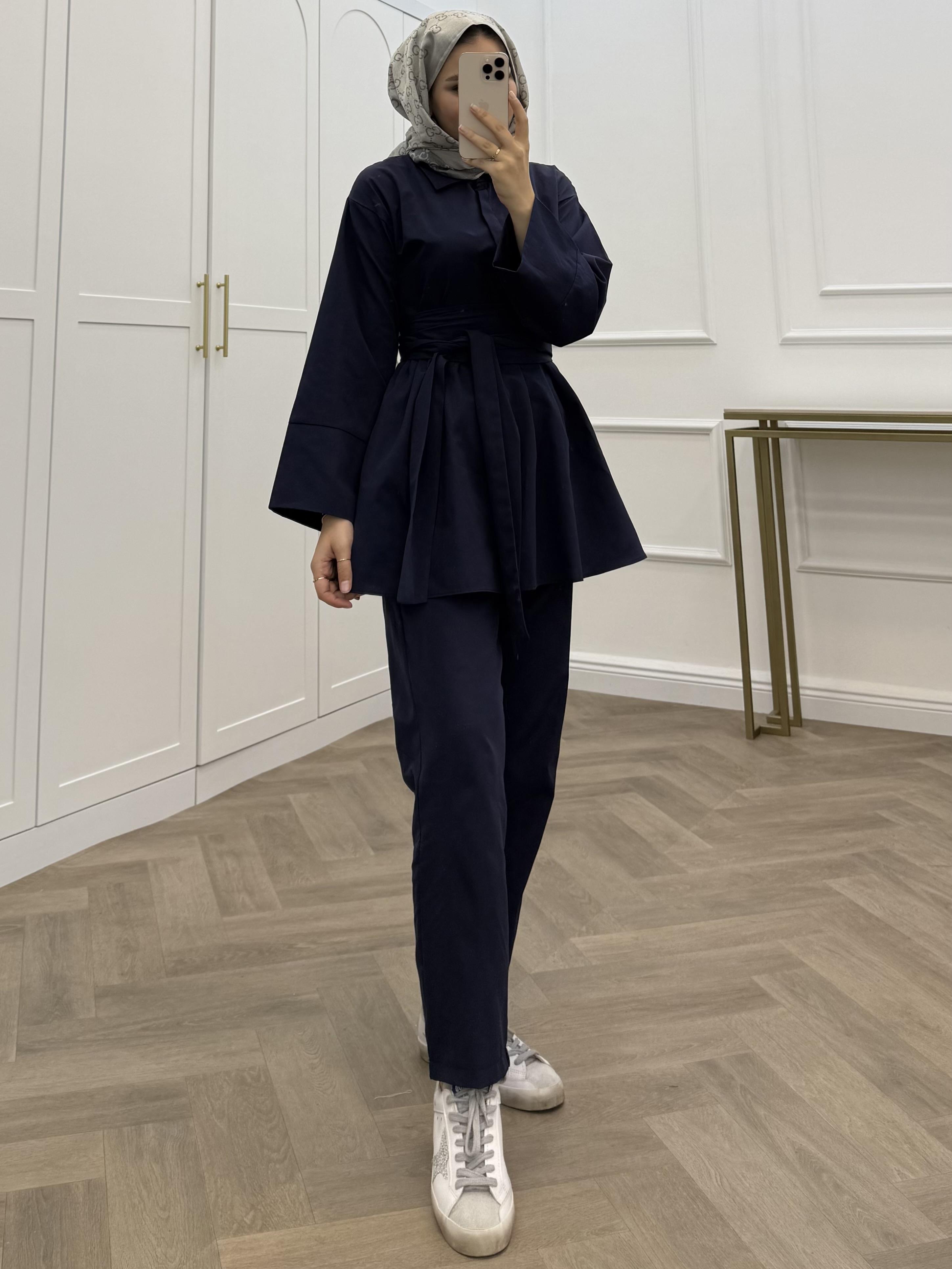 EMMA PANTOLONLU TAKIM LACİVERT