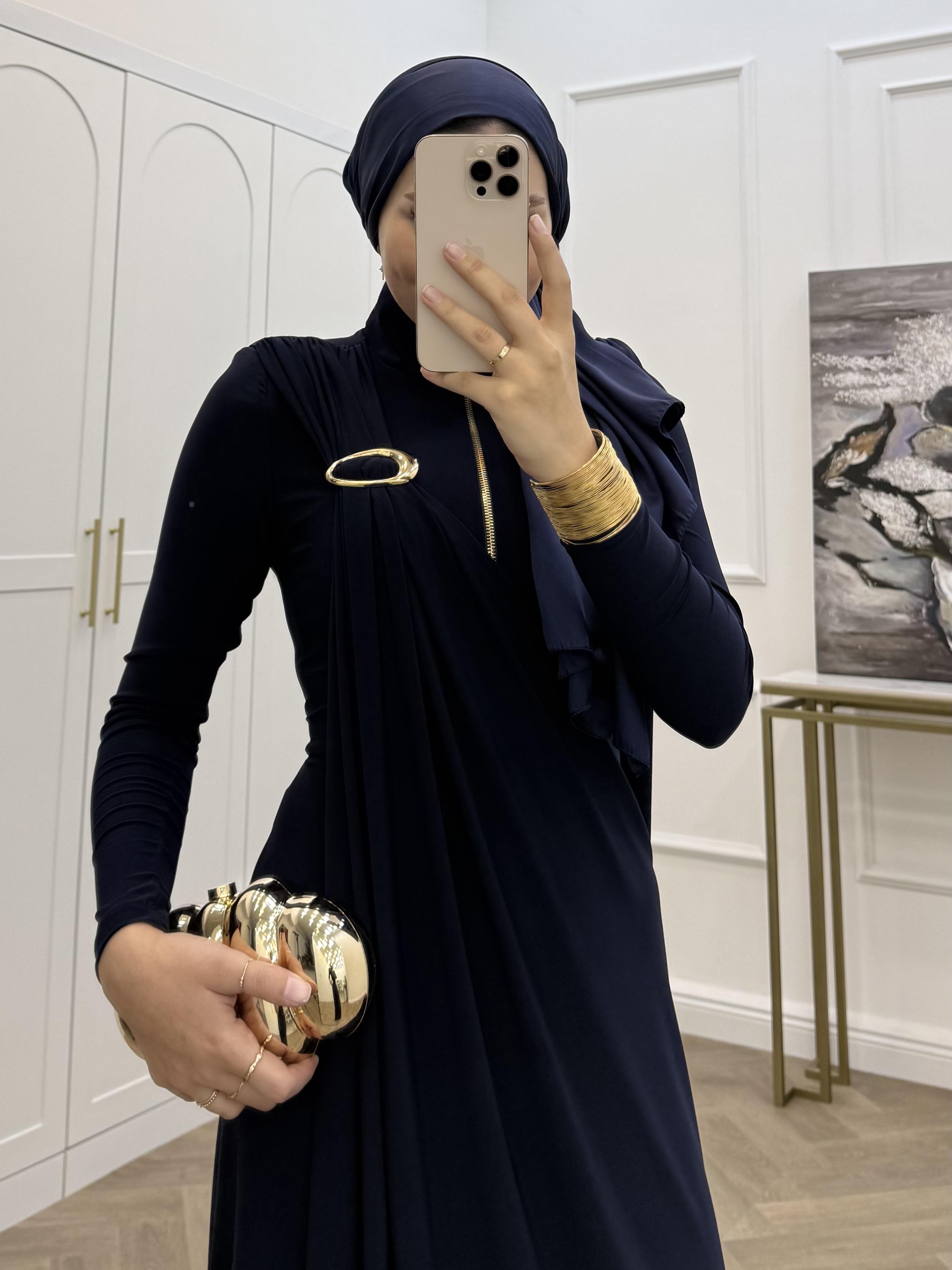 FERMUARLI SANDY TULUM LACİVERT