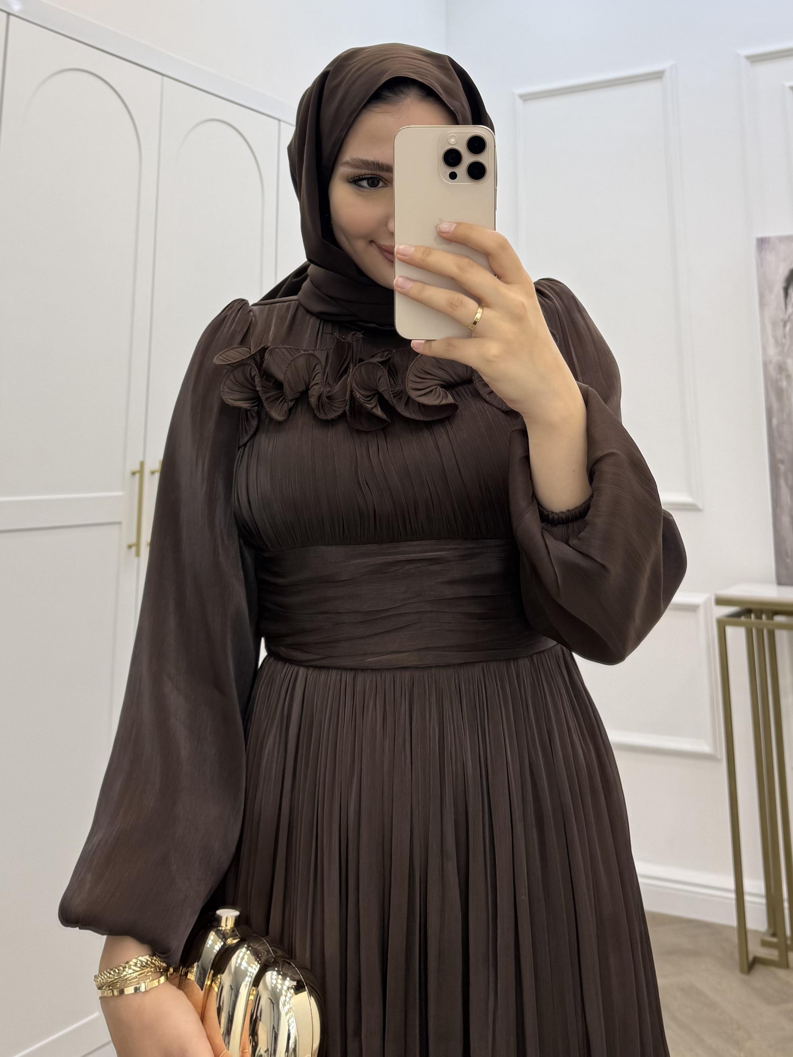 FIRFIRLI JANJAN ABİYE  KAHVE