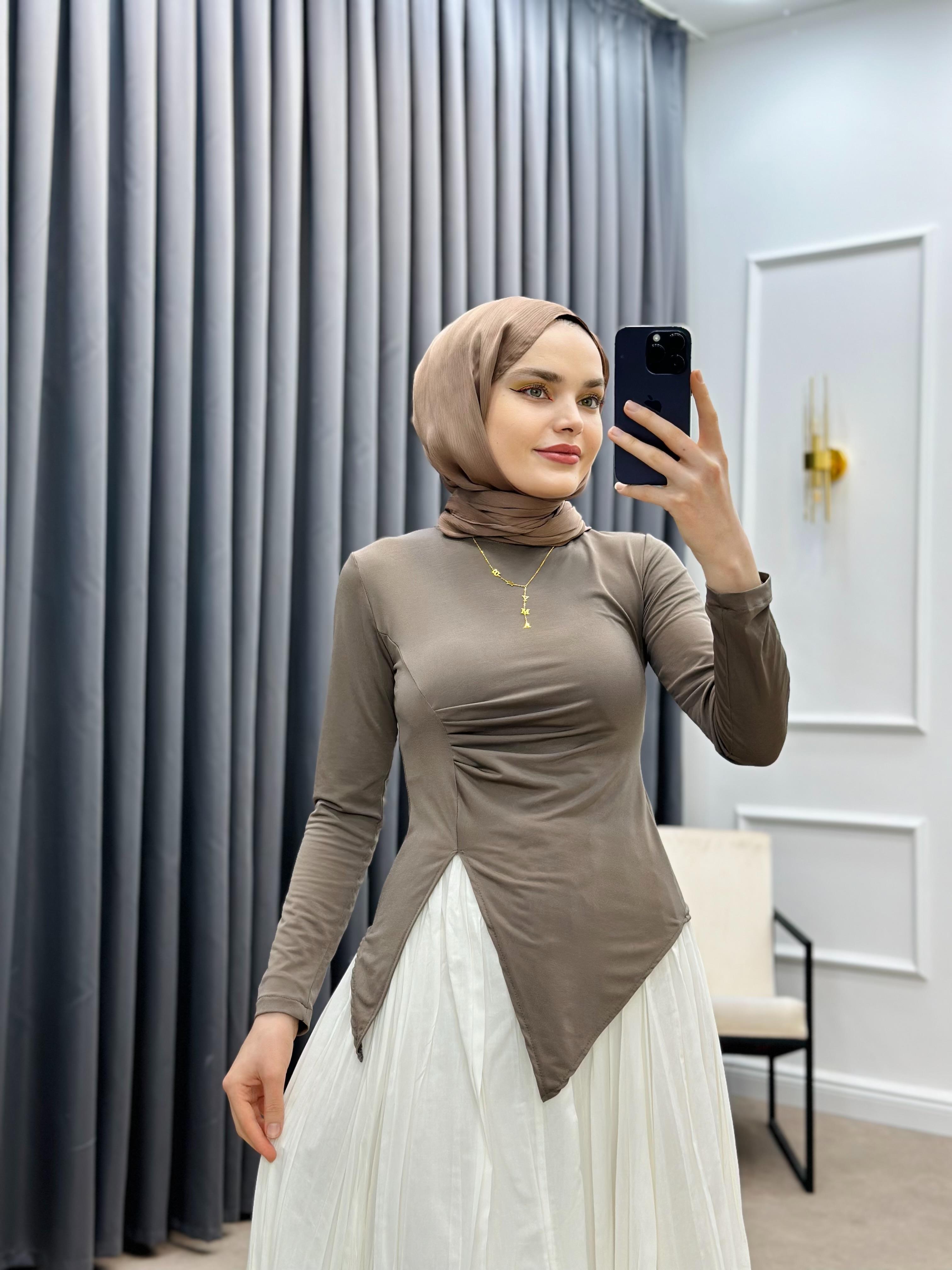 JESSİCA BLUZ VİZON