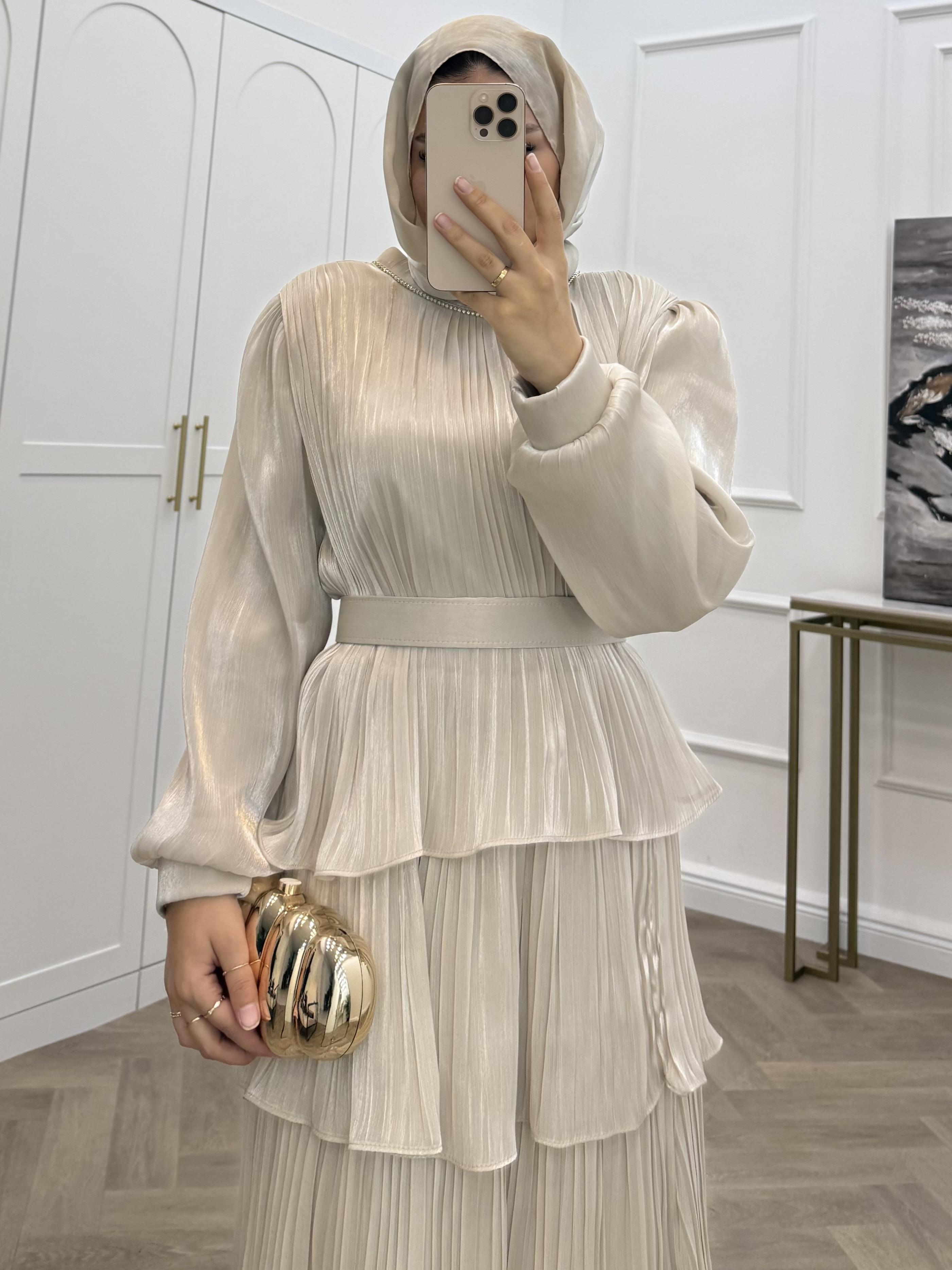 KATLI JANJAN ETELİ TAKIM BEJ