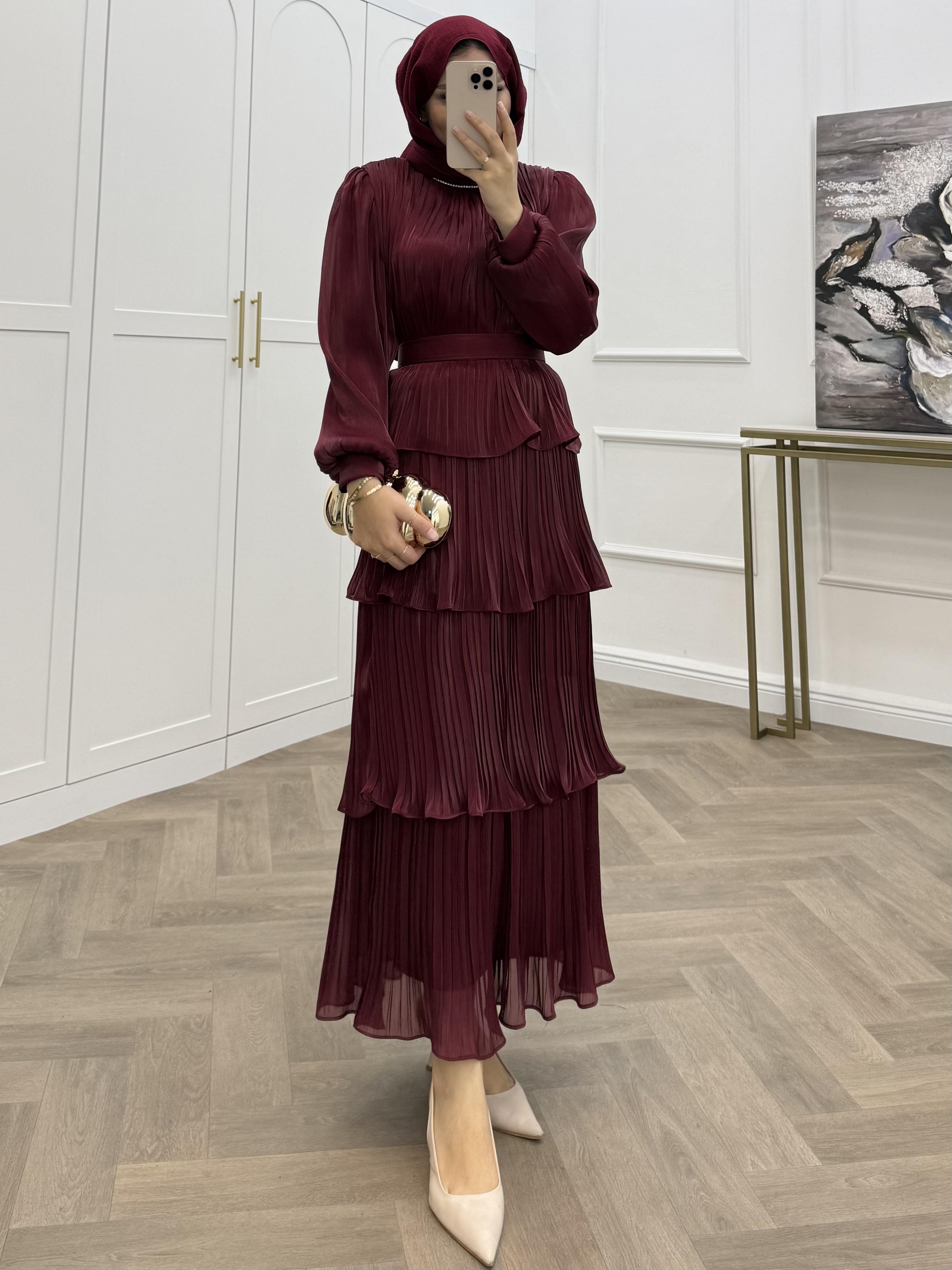 KATLI JANJAN ETELİ TAKIM BORDO