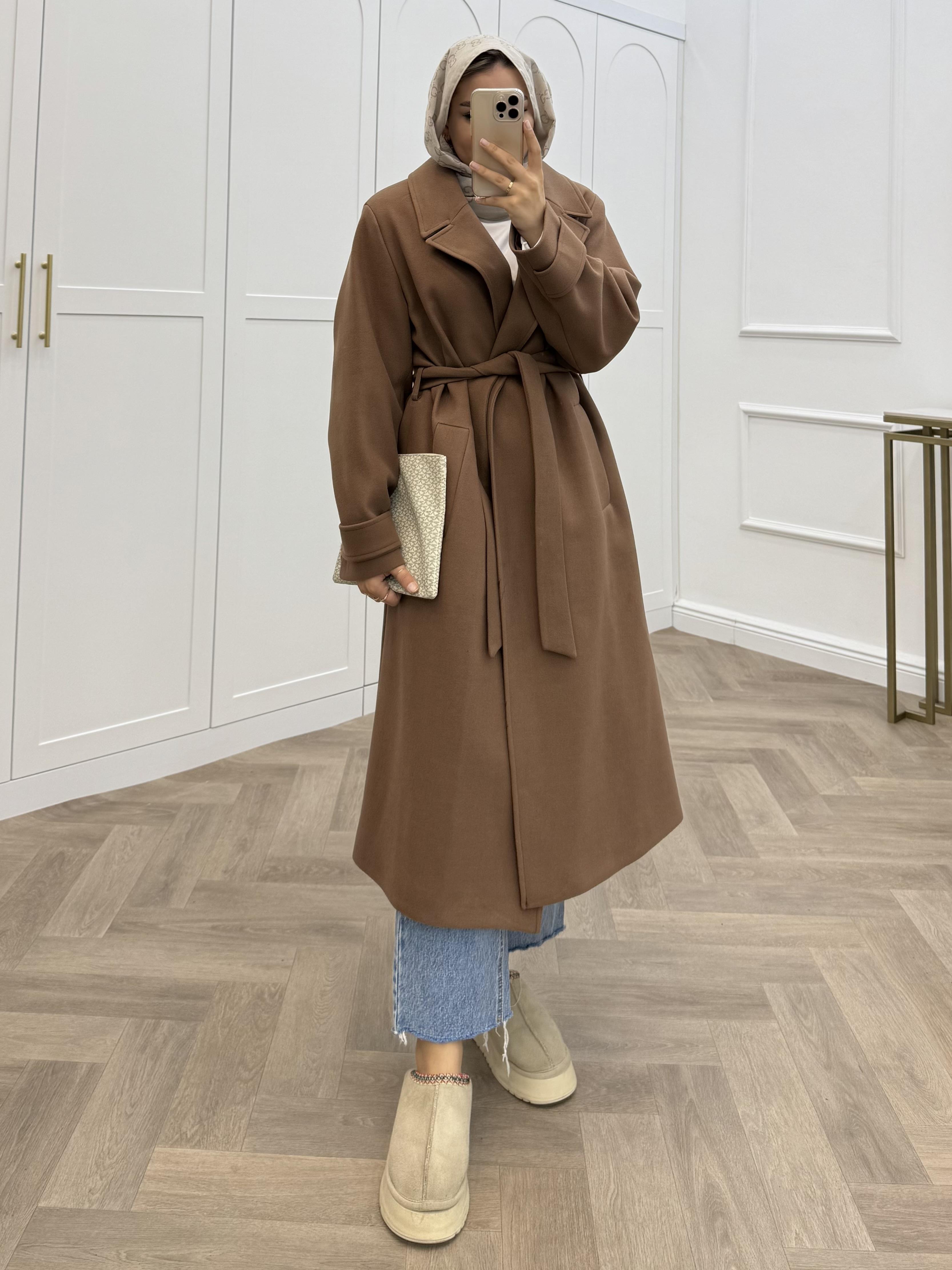 KOL APOLET DETAYLI KAŞE KABAN TABA