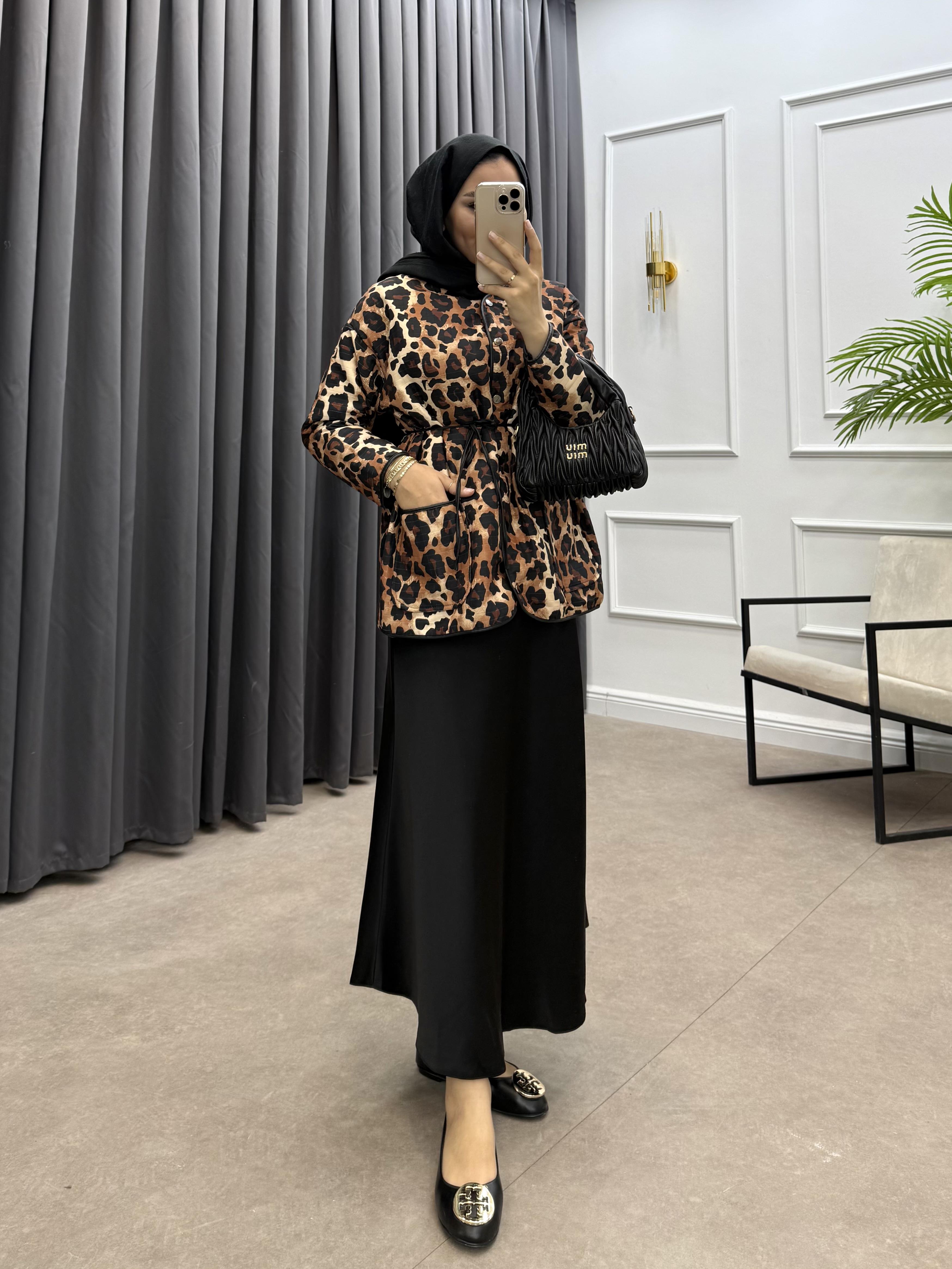 LEOPAR CAPİTONE MONT KAHVE