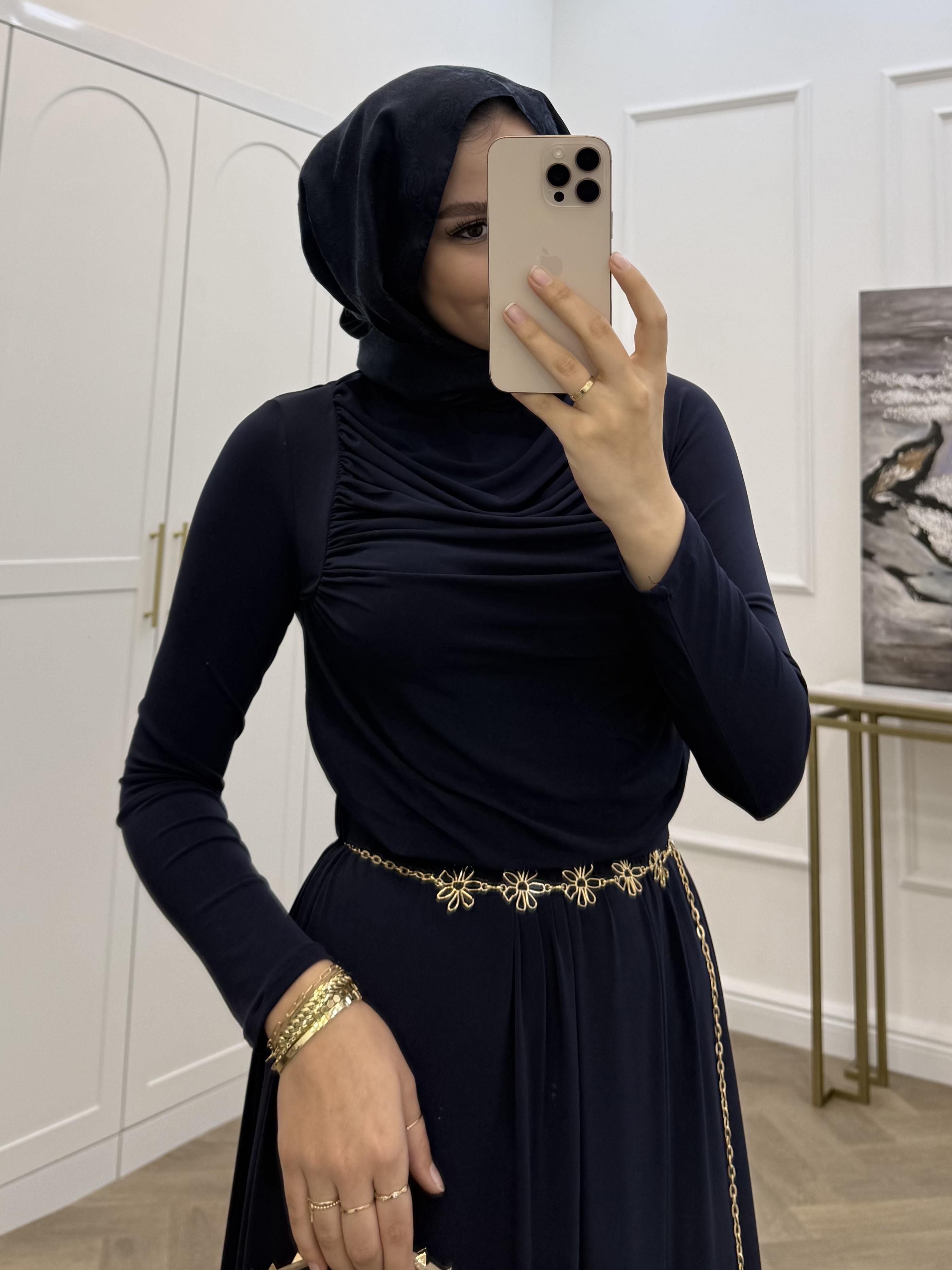 MERİ SANDY ETEKLİ TAKIM LACİVERT