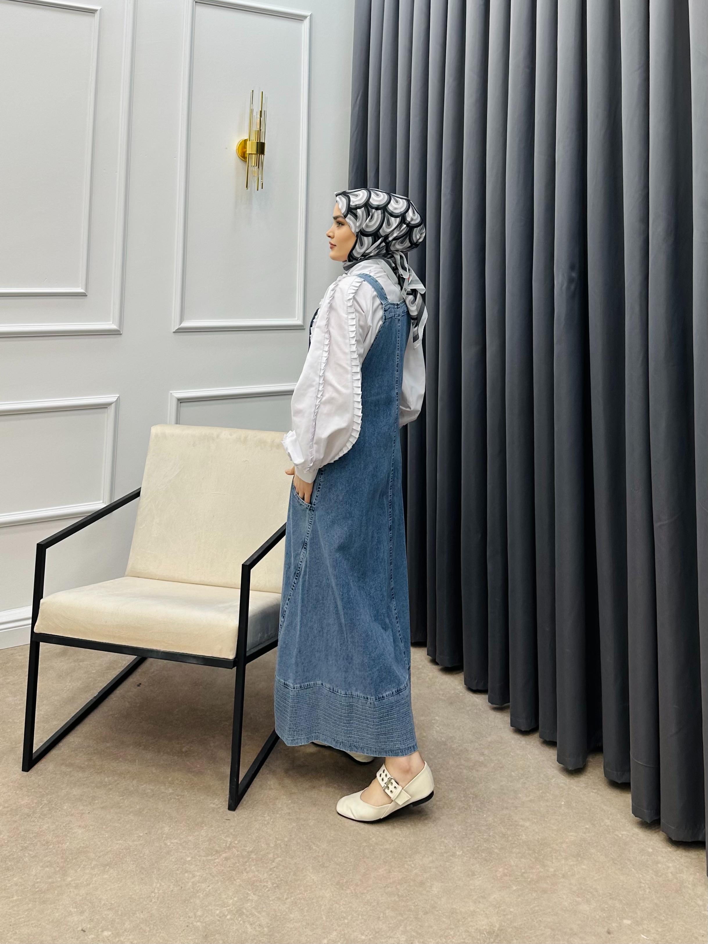 NİSA DENİM JİLE MAVİ