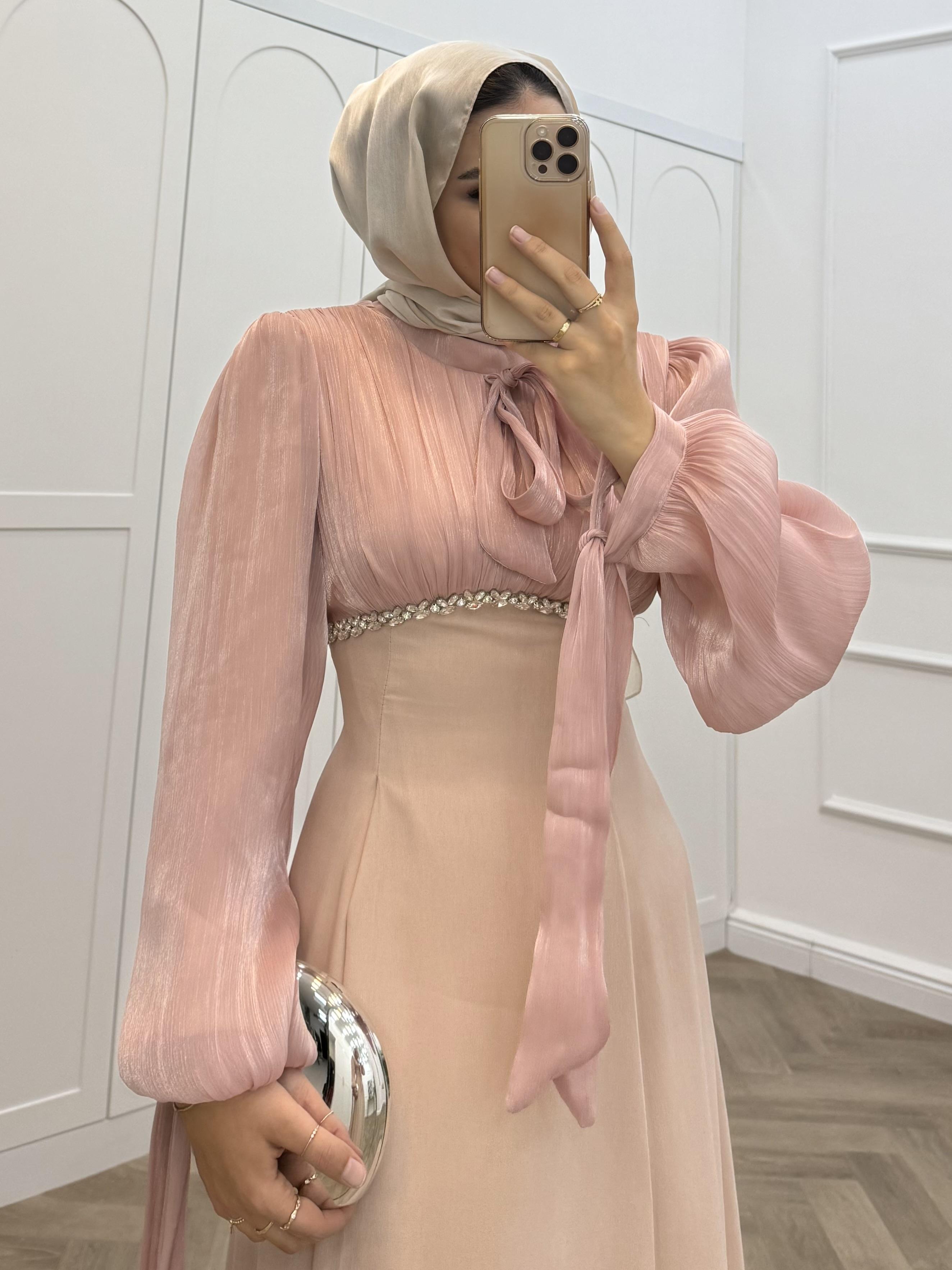 ÖNÜ TAŞLI JANJAN ABİYE  PUDRA