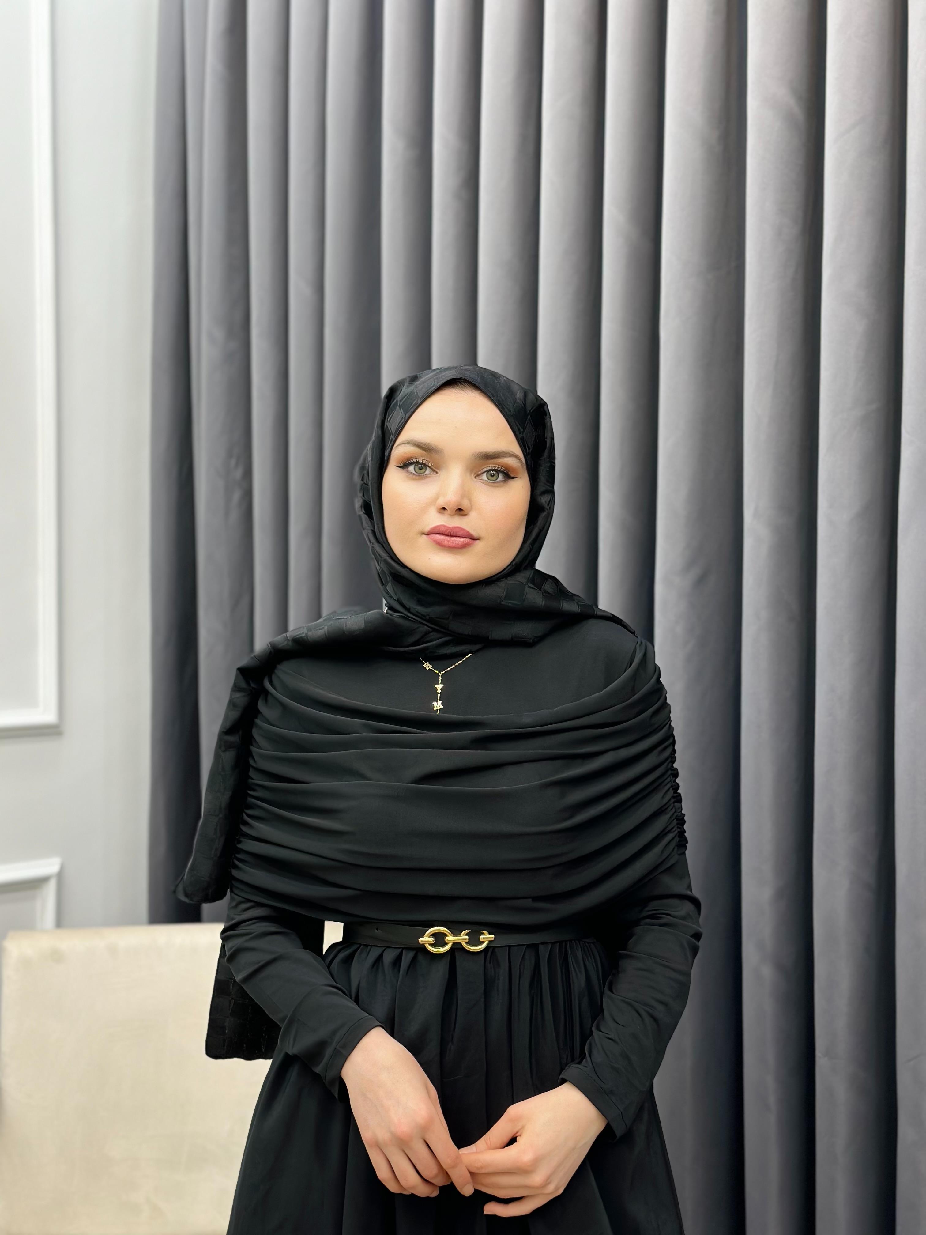 PANÇO SANDY ELBİSE SİYAH