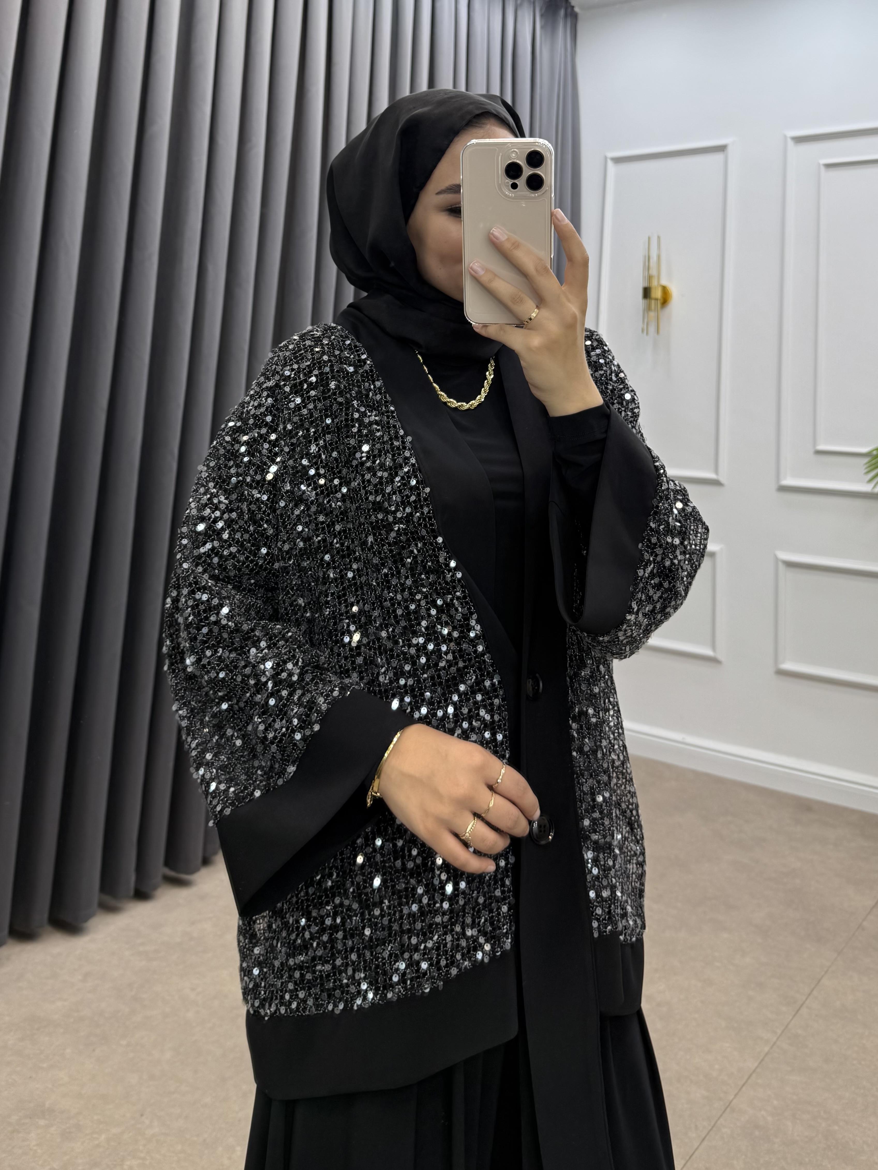 PAYETLİ ÜÇLÜ TAKIM SİYAH