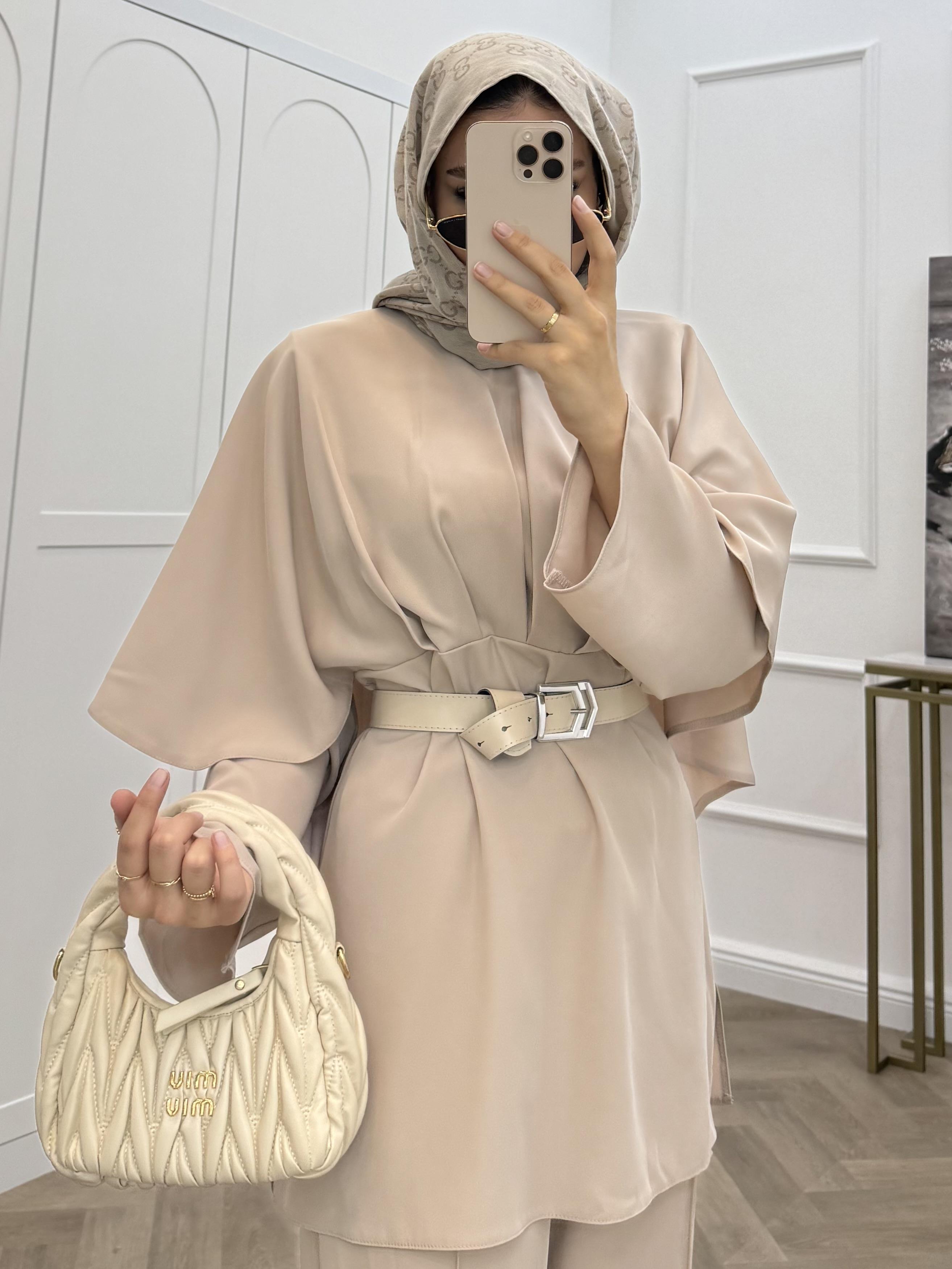 PELERİNLİ PANTOLONLU TAKIM TAŞ