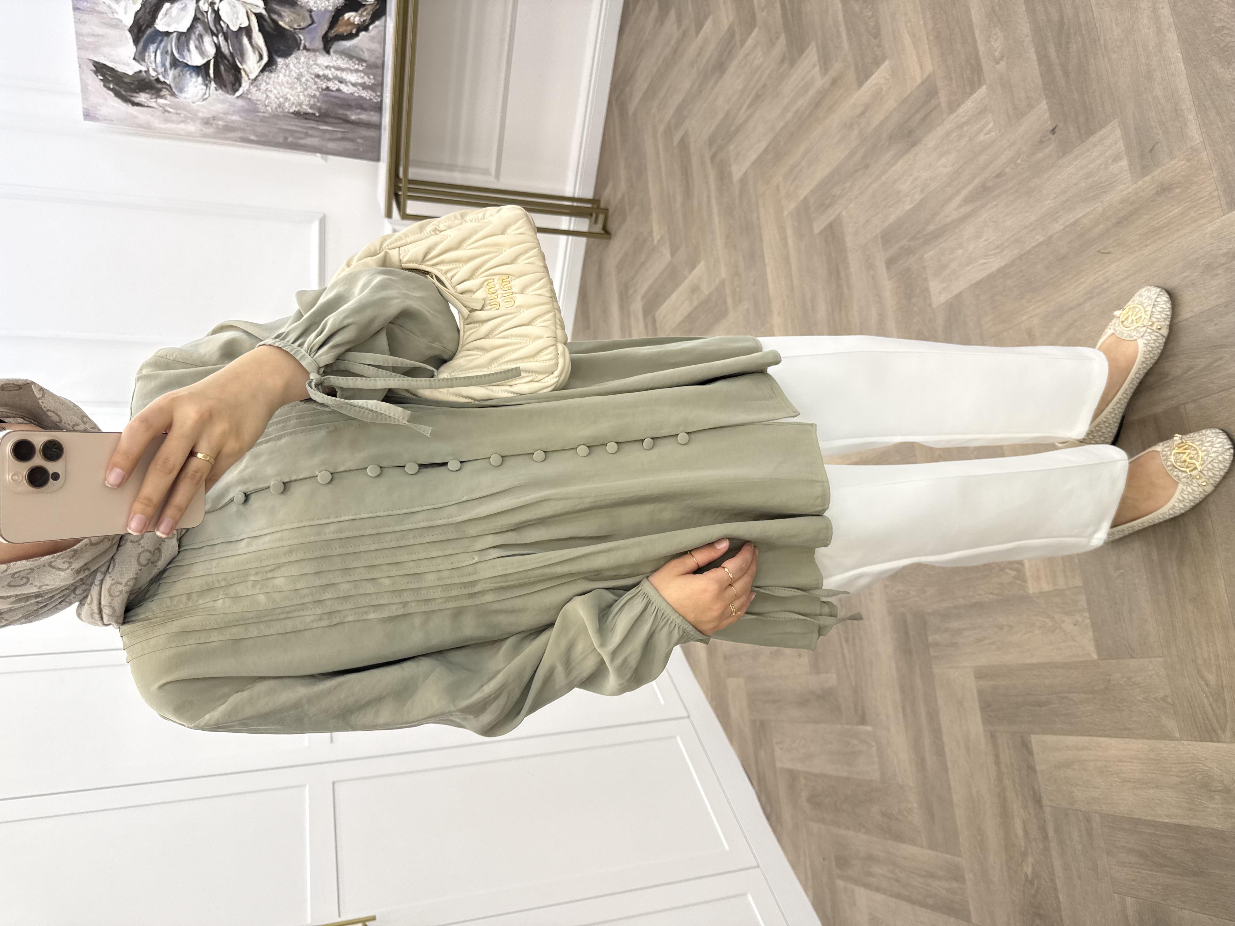 PENSLİ TENSEL TUNİK HAKİ