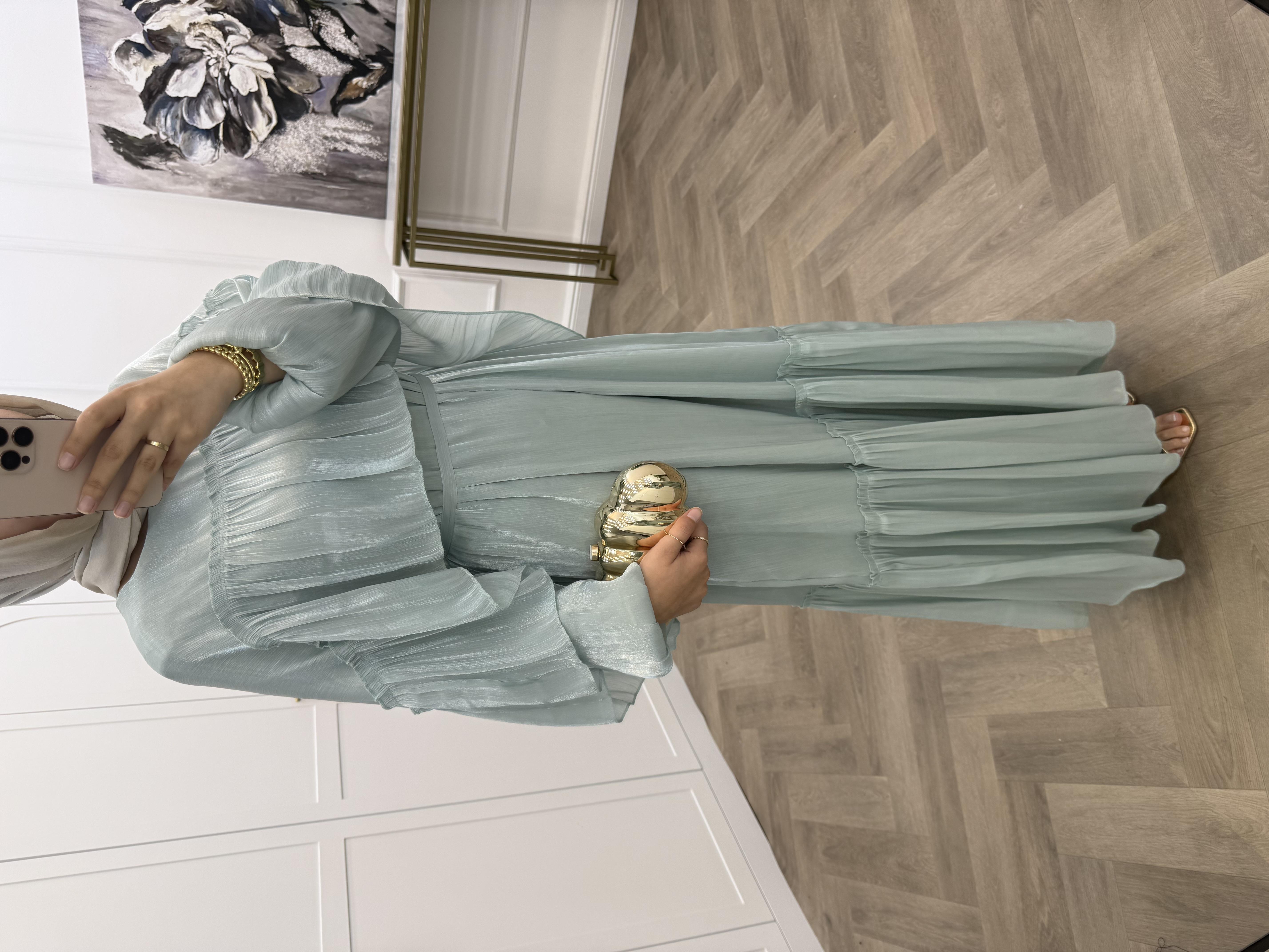 SAFA ORGANZE ELBİSE HAKİ