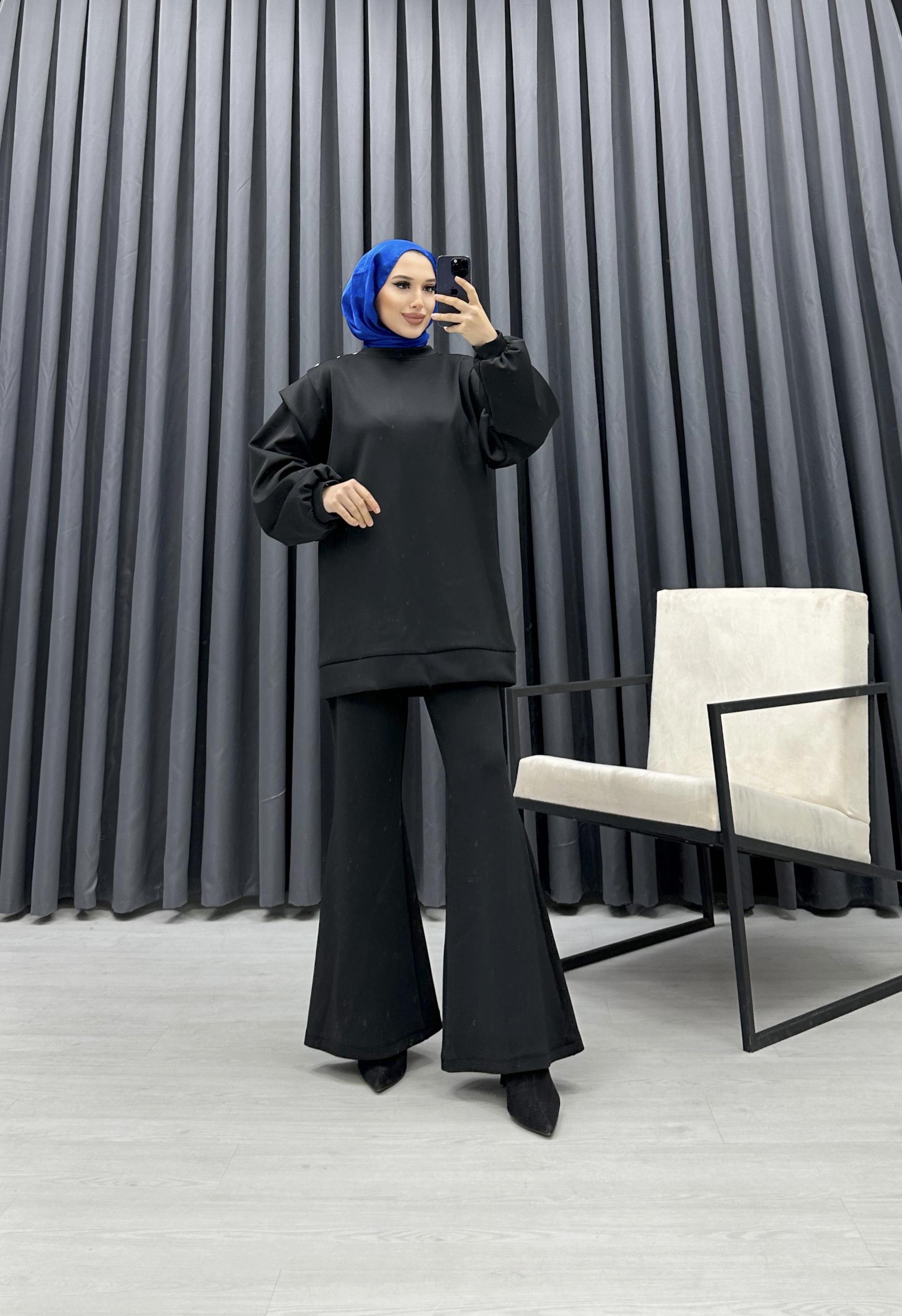 SCUBA İKİLİ TAKIM SİYAH