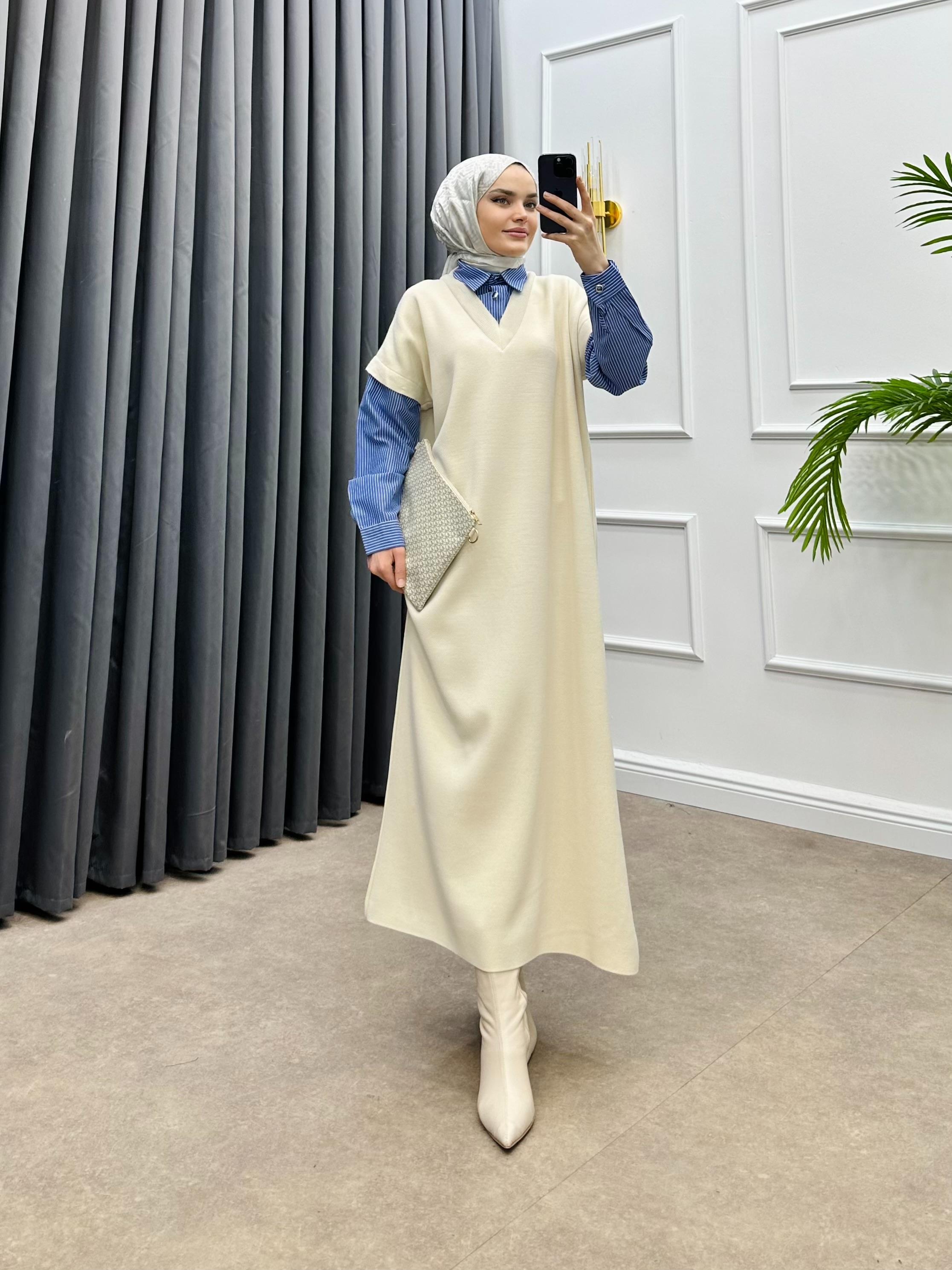 SÜVETER ELBİSE TAŞ