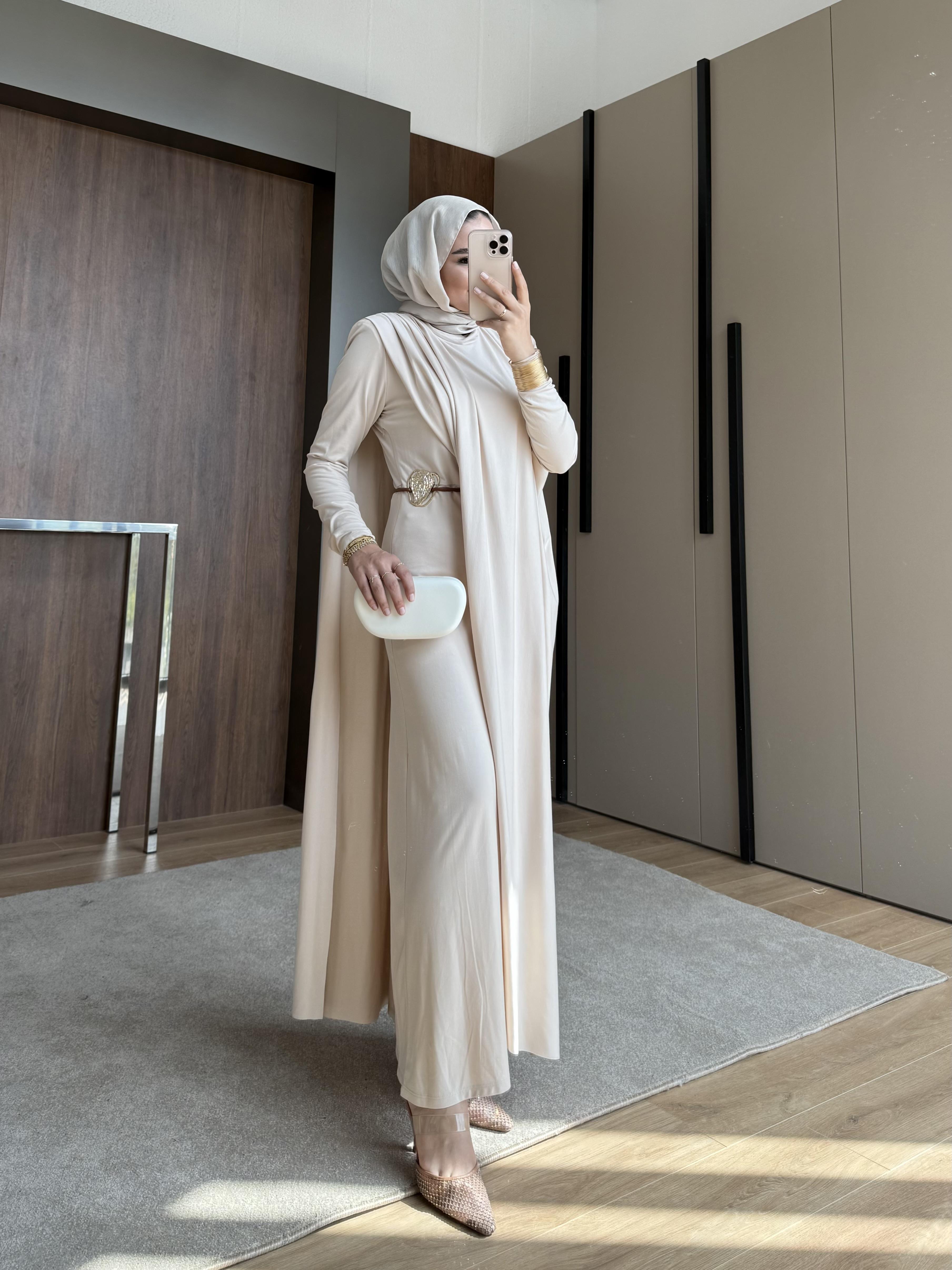 TABA KEMERLİ PENYE ELBİSE TAŞ