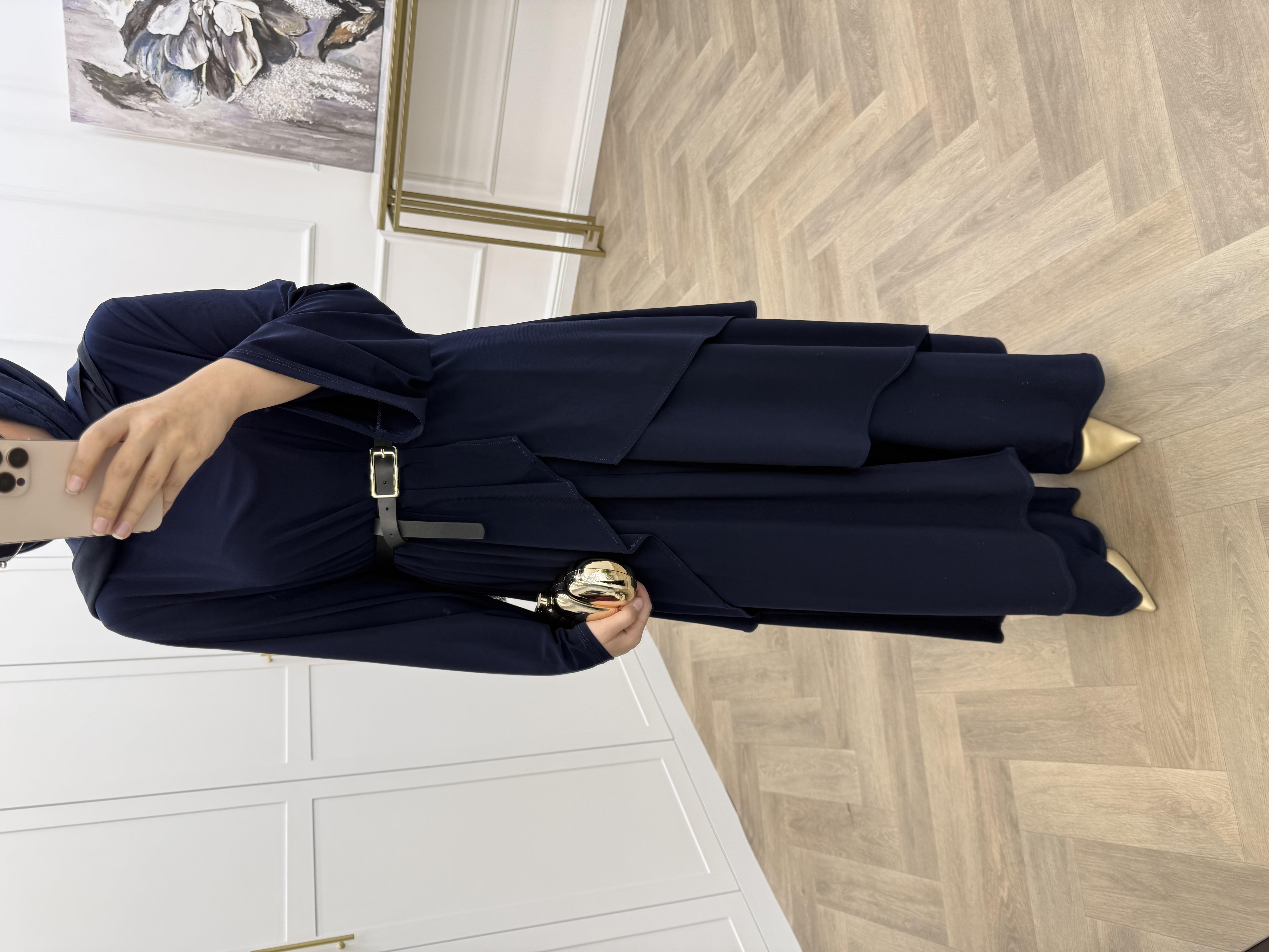 TUNİKLİ SANDY TAKIM LACİVERT