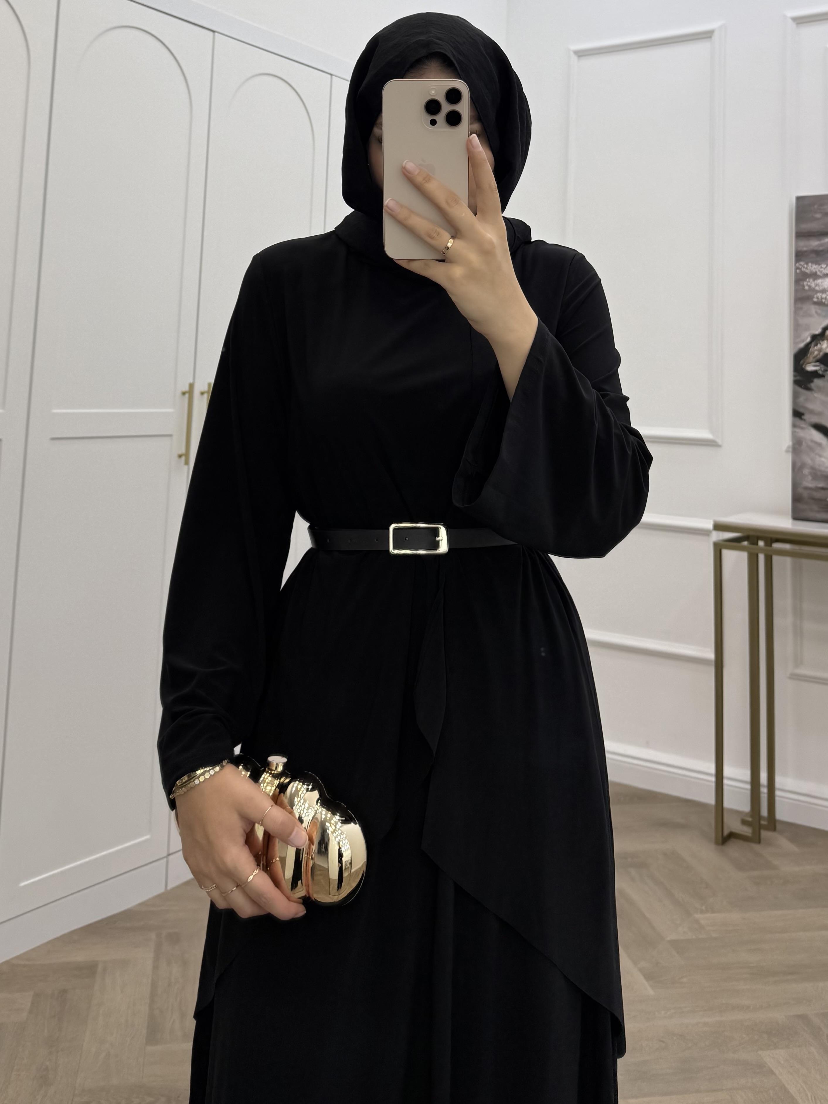 TUNİKLİ SANDY TAKIM SİYAH