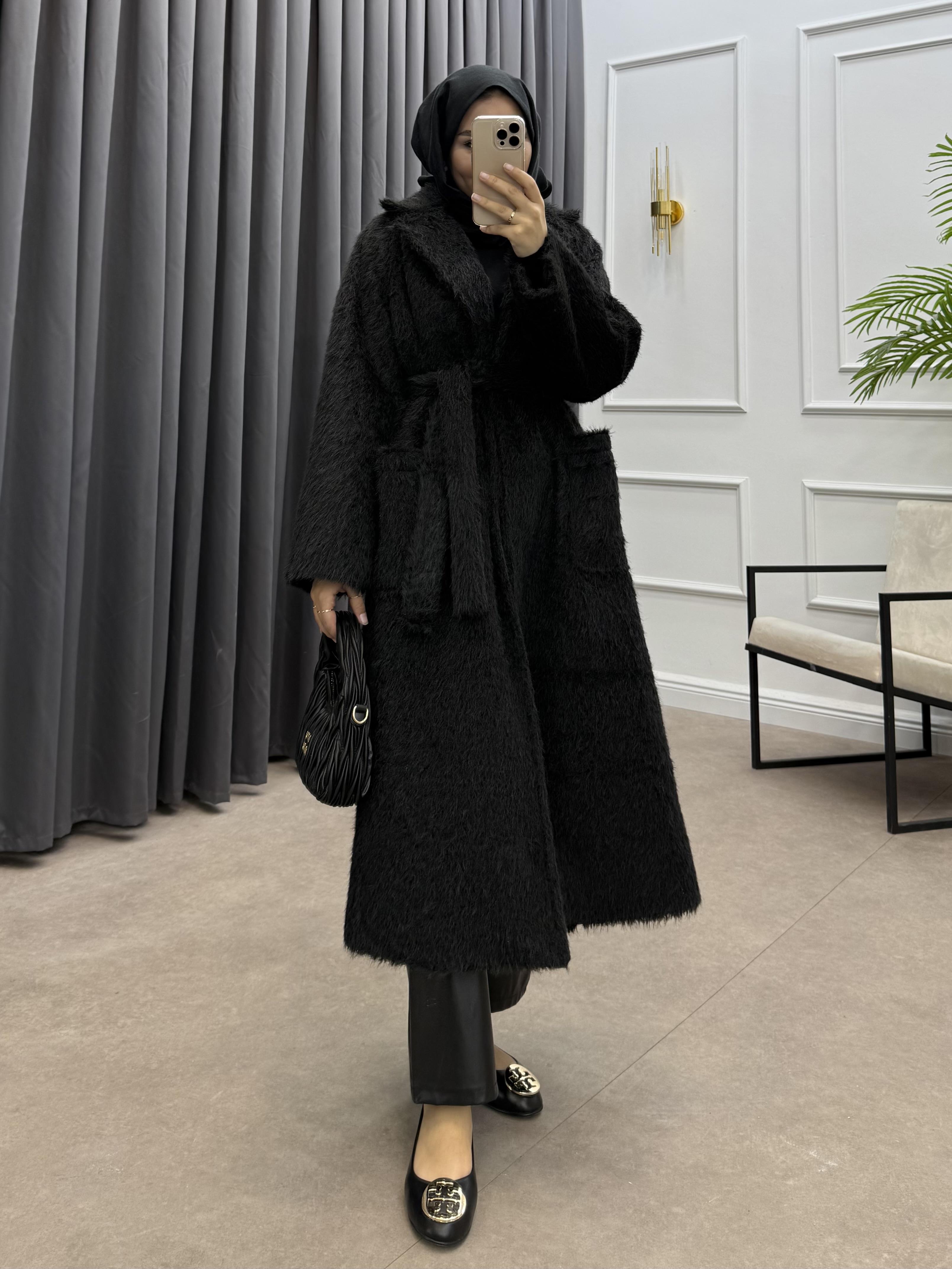 UZUN BOY KÜRK SİYAH