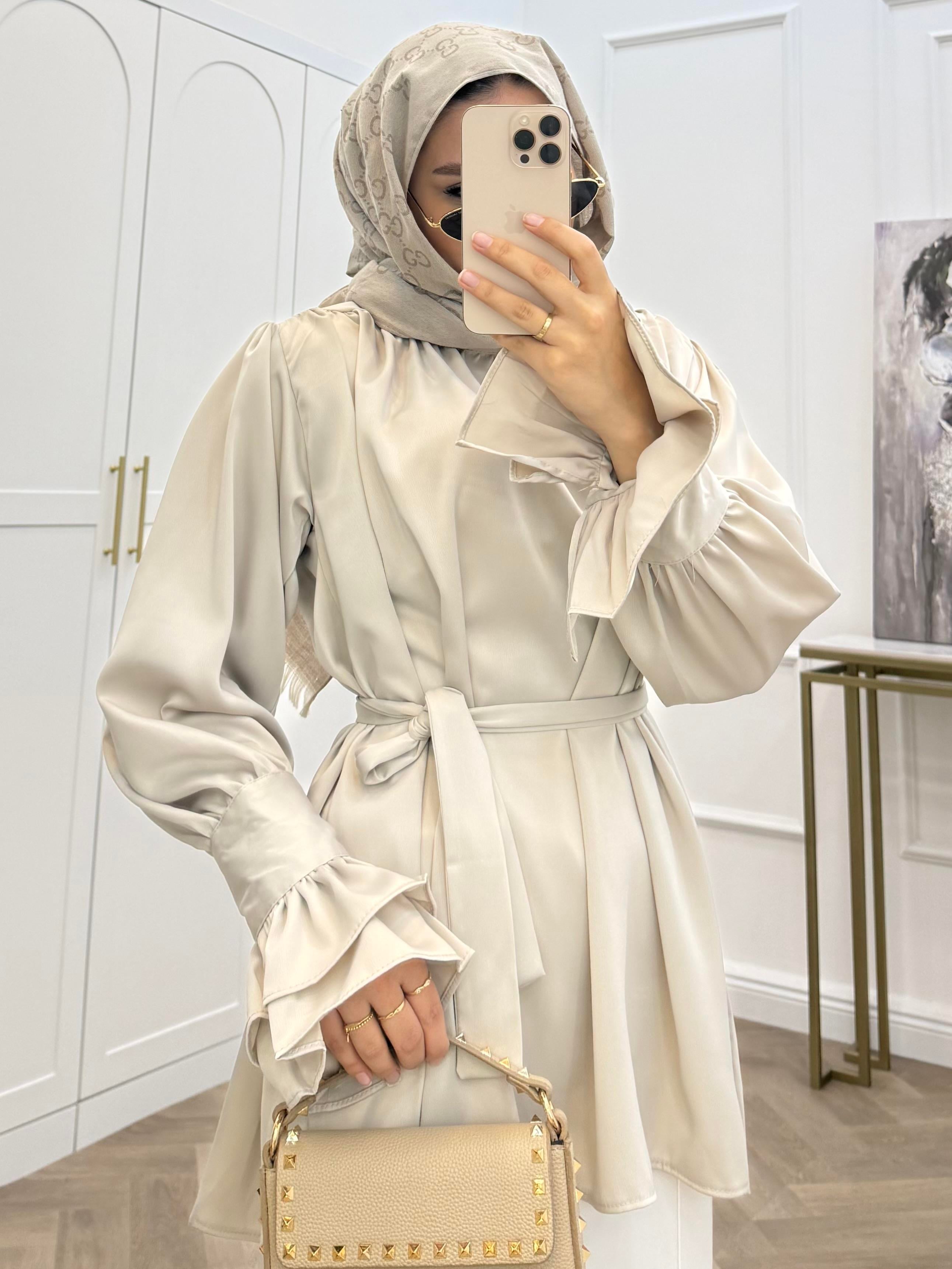 VİOLET SATEN GÖMLEK TAŞ