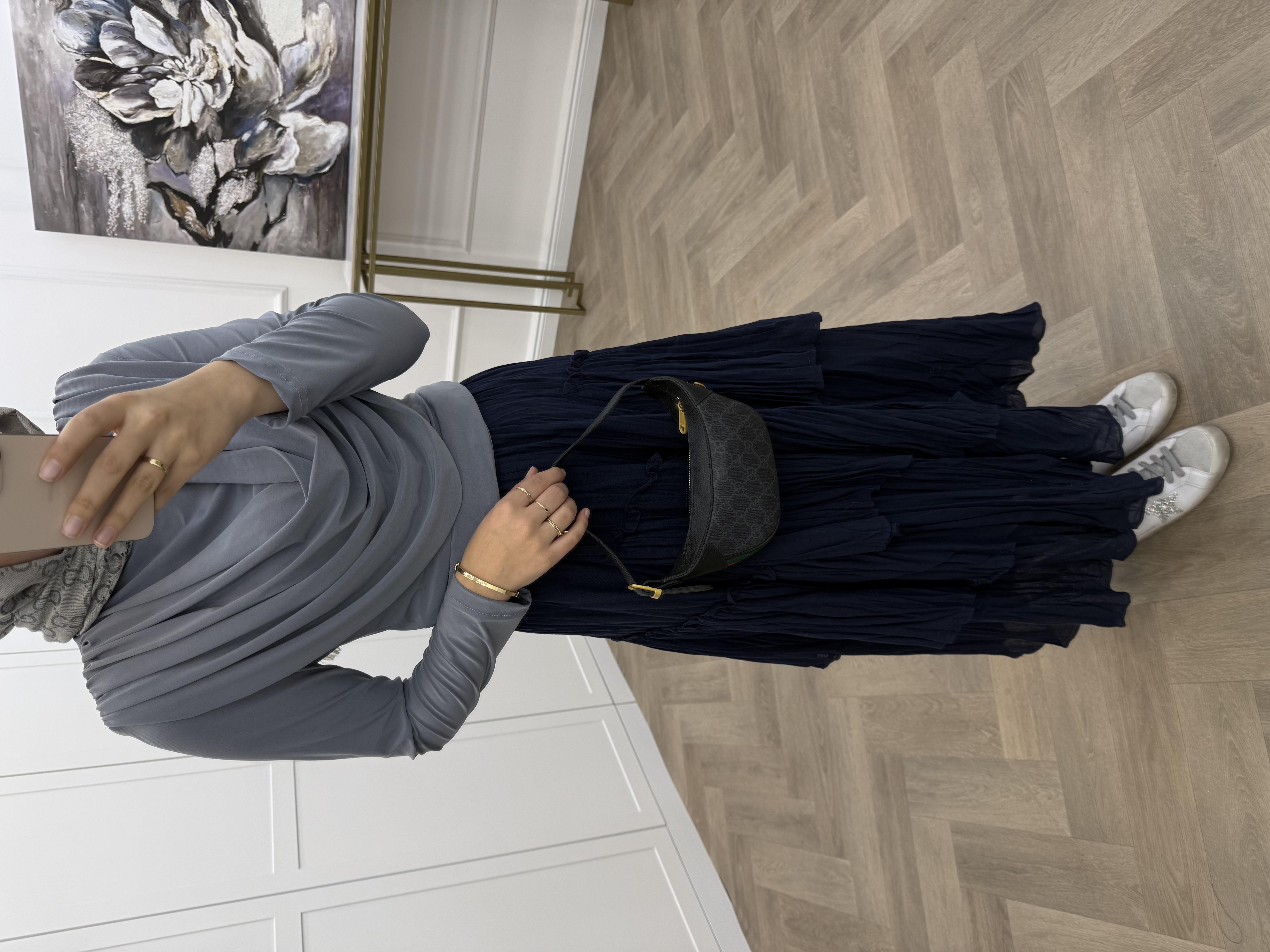 VUAL KATLI ETEK LACİVERT