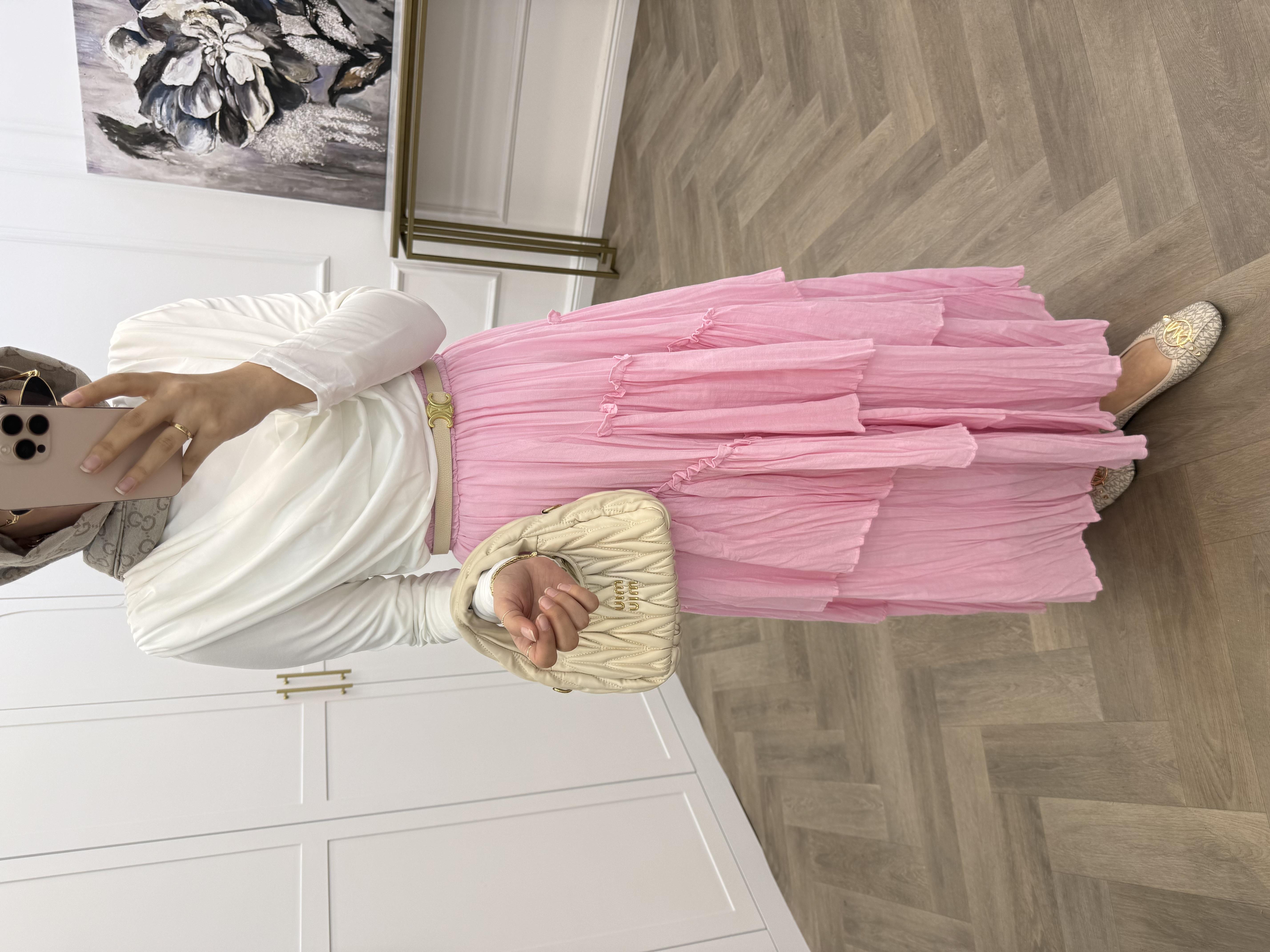 VUAL KATLI ETEK PEMBE