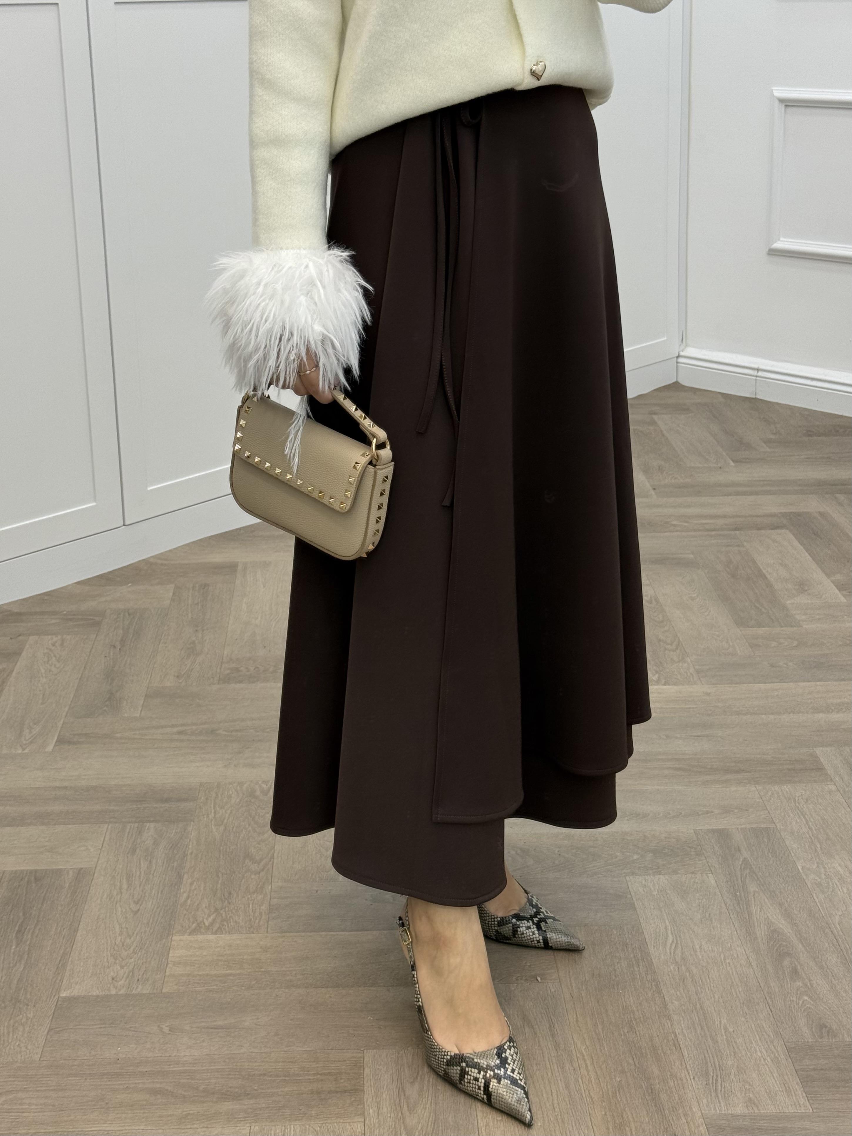 YANDAN İPLE BAĞLAMALI SCUBA ETEK VİZON