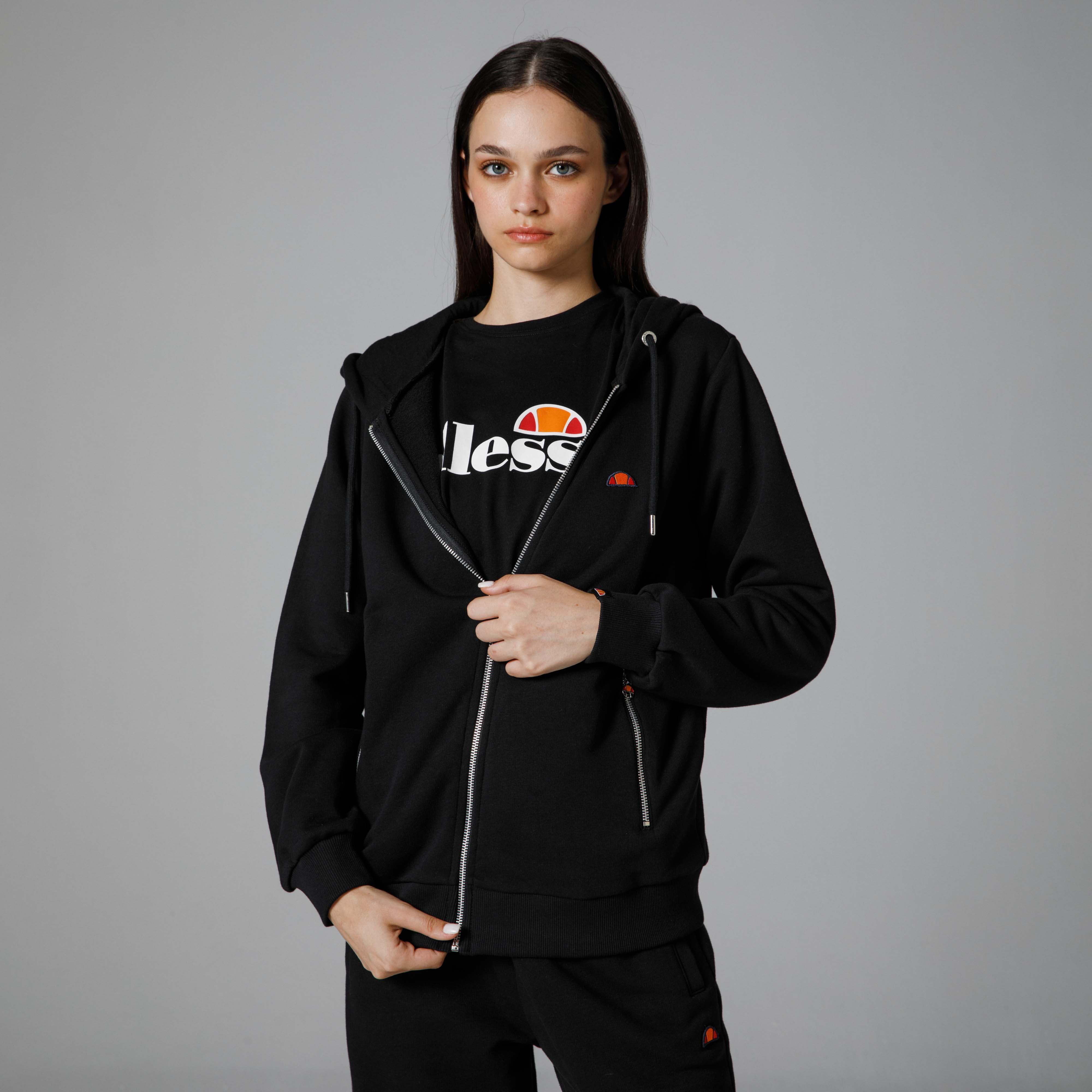 Pull ellesse noir femme sale