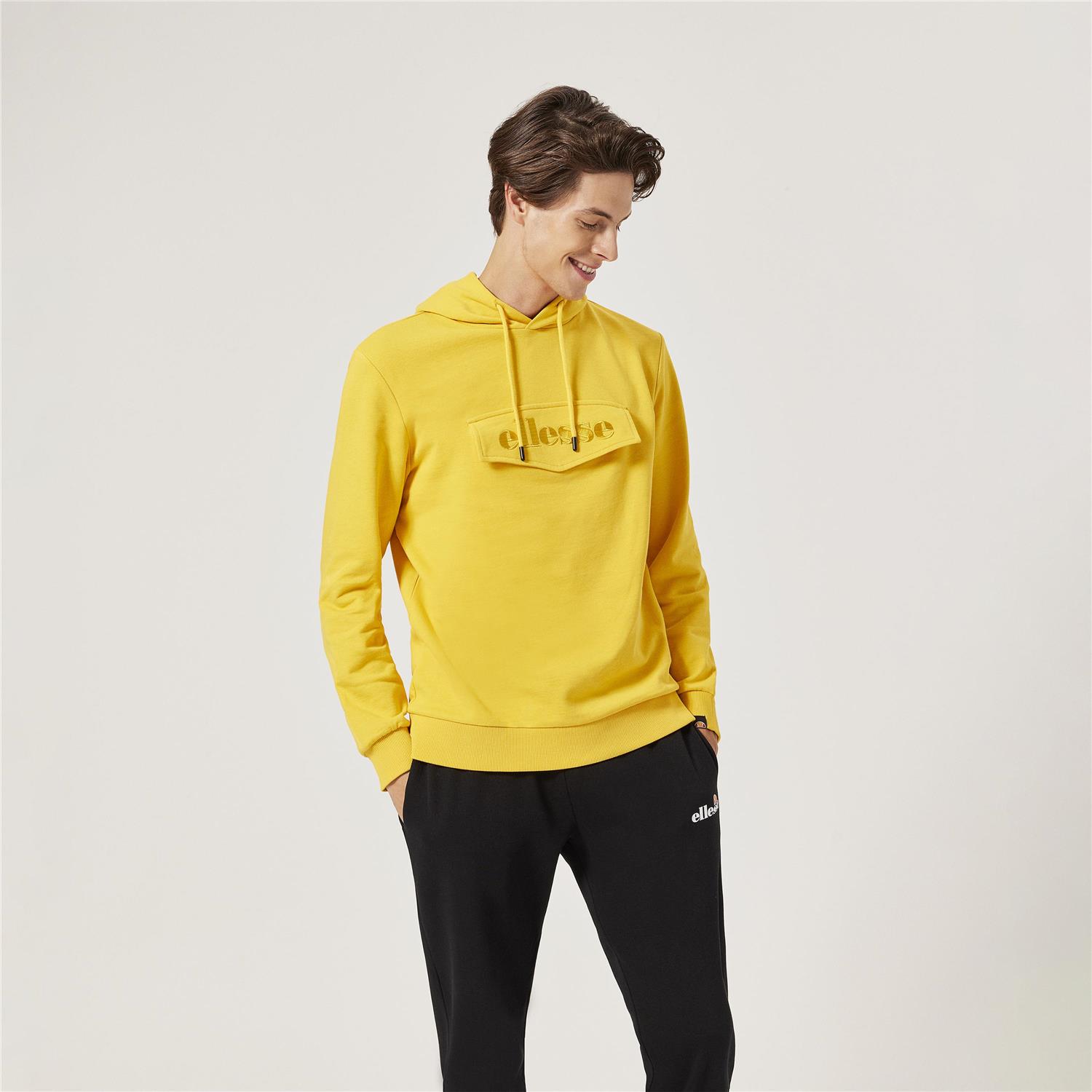 ellesse Erkek Sarı Kapüşonlu Sweatshirt M003-YL