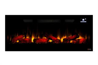 Zaya Pagla 130cm Isıtmalı Tek Renkli Elektrikli Şömine